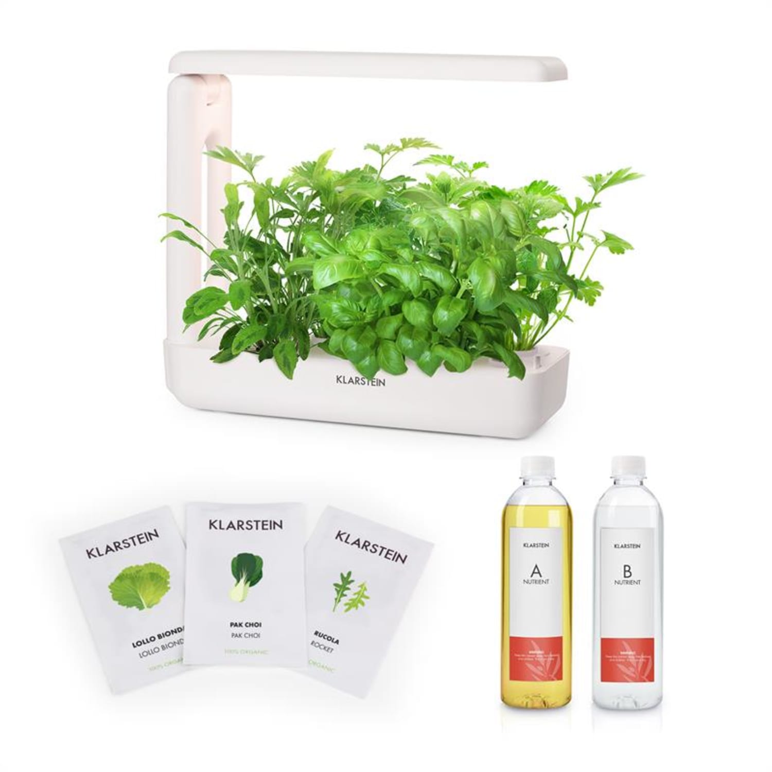GrowIt Cuisine Starter Kit solution nutritive Salades 12 plantes grain