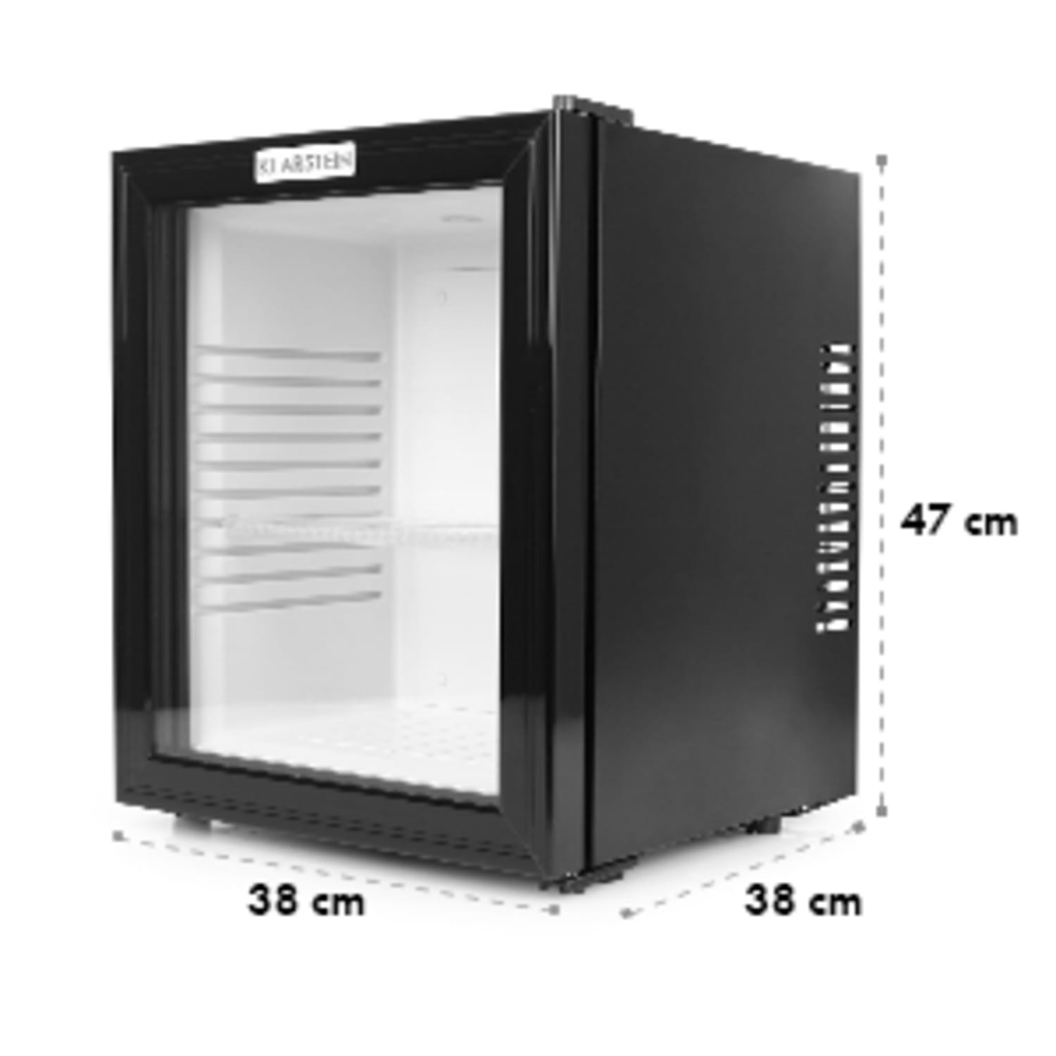 MKS-12 Mini Lodówka Hotelowa Mini Bar 24 Litry cicha 0 dB czarna
