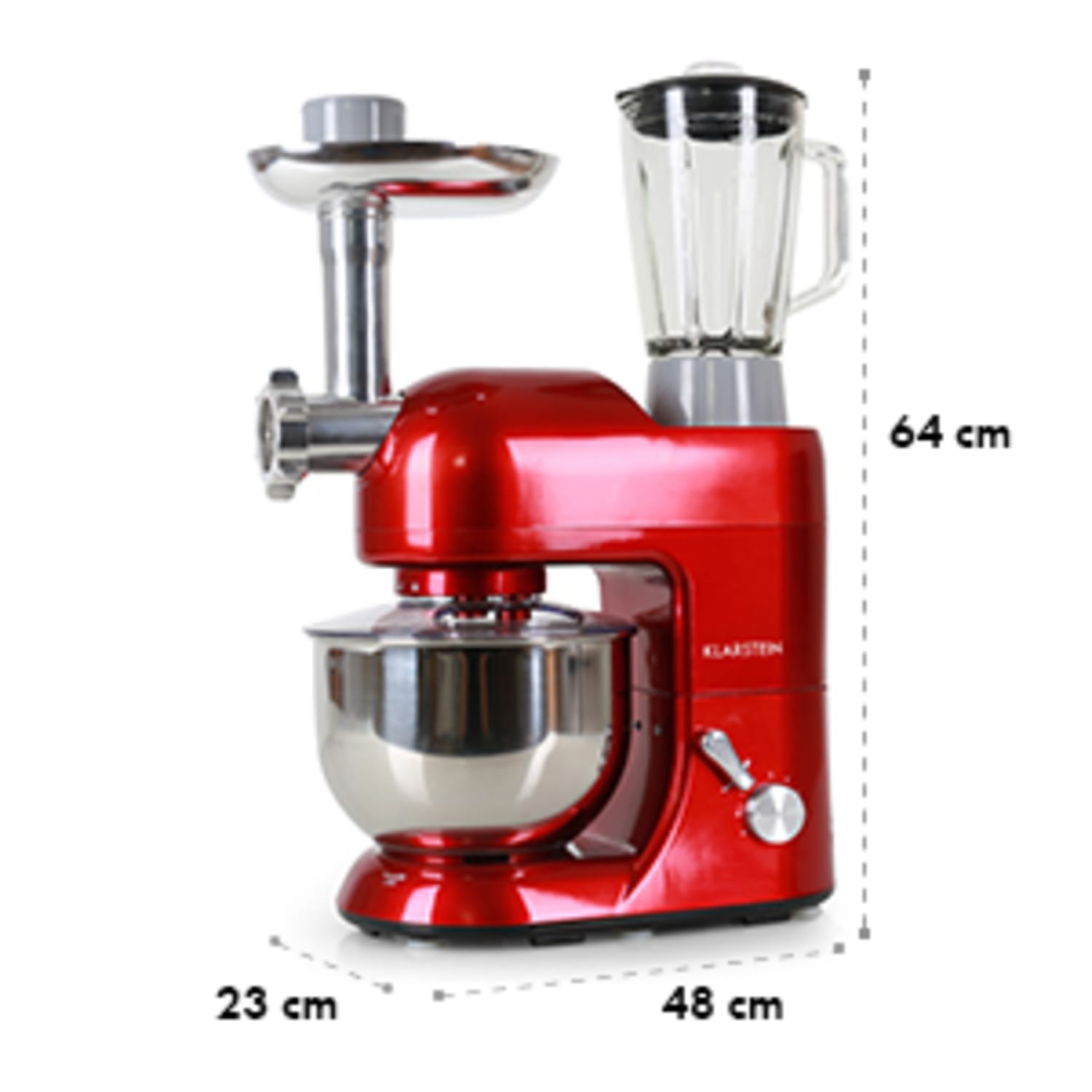 Lucia Rossa, Robot kuchenny maszynka do mięsa, mikser, 1300 W, 1,7 PS
