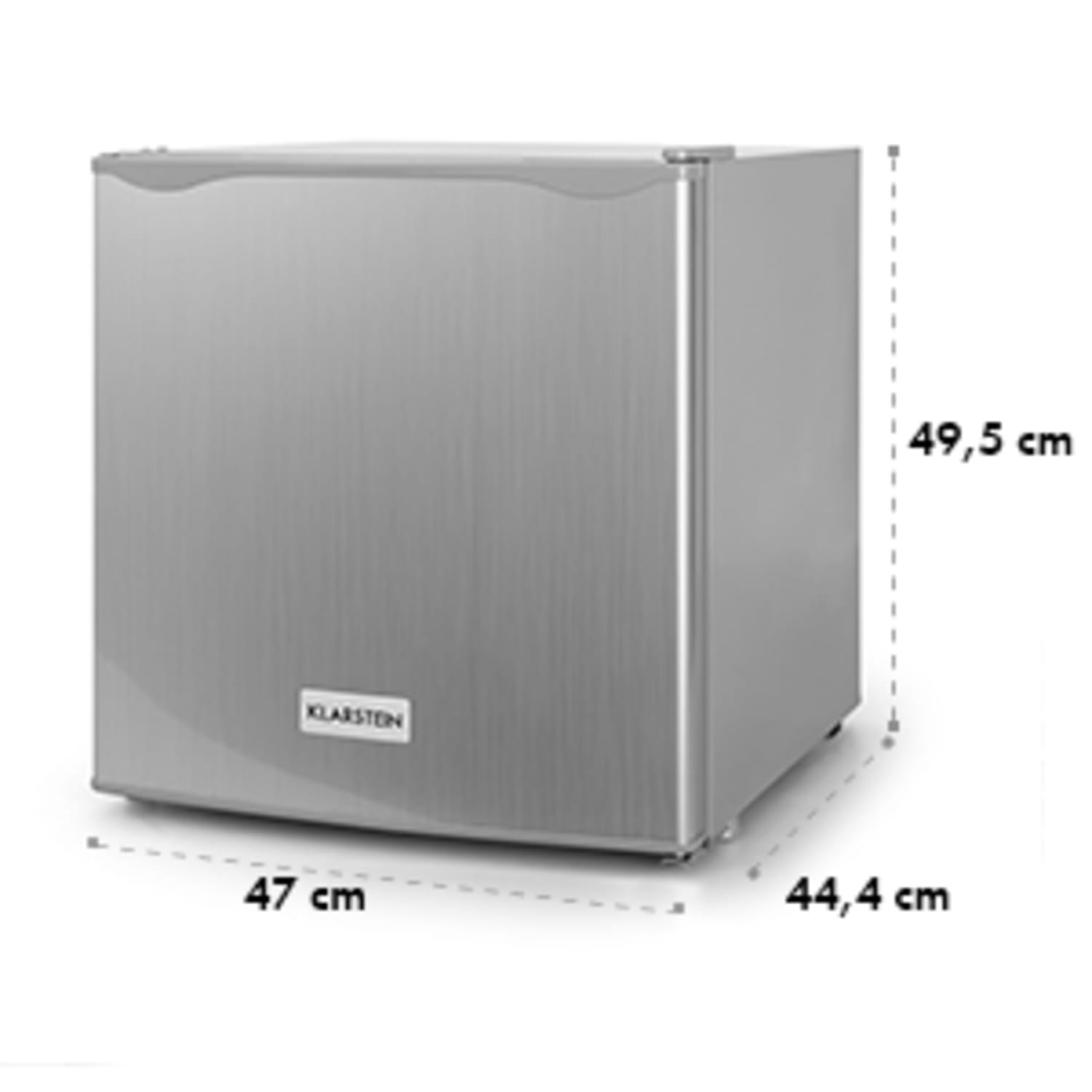 Minibar-nevera 40 litros apariencia acero inoxidable A+