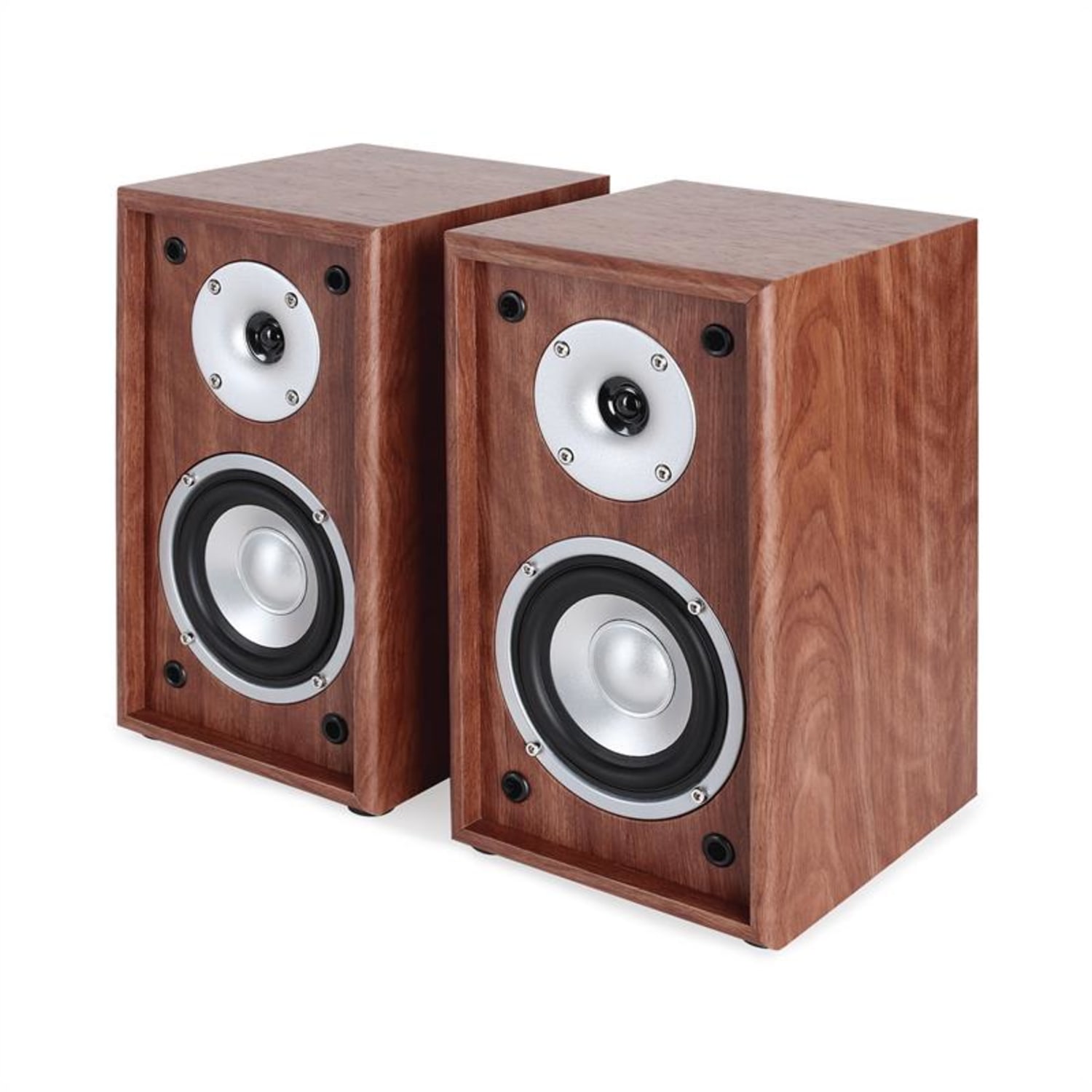 Line 300SFWN 2Way Passive Bookshelf Speakers Pair 150W Walnut