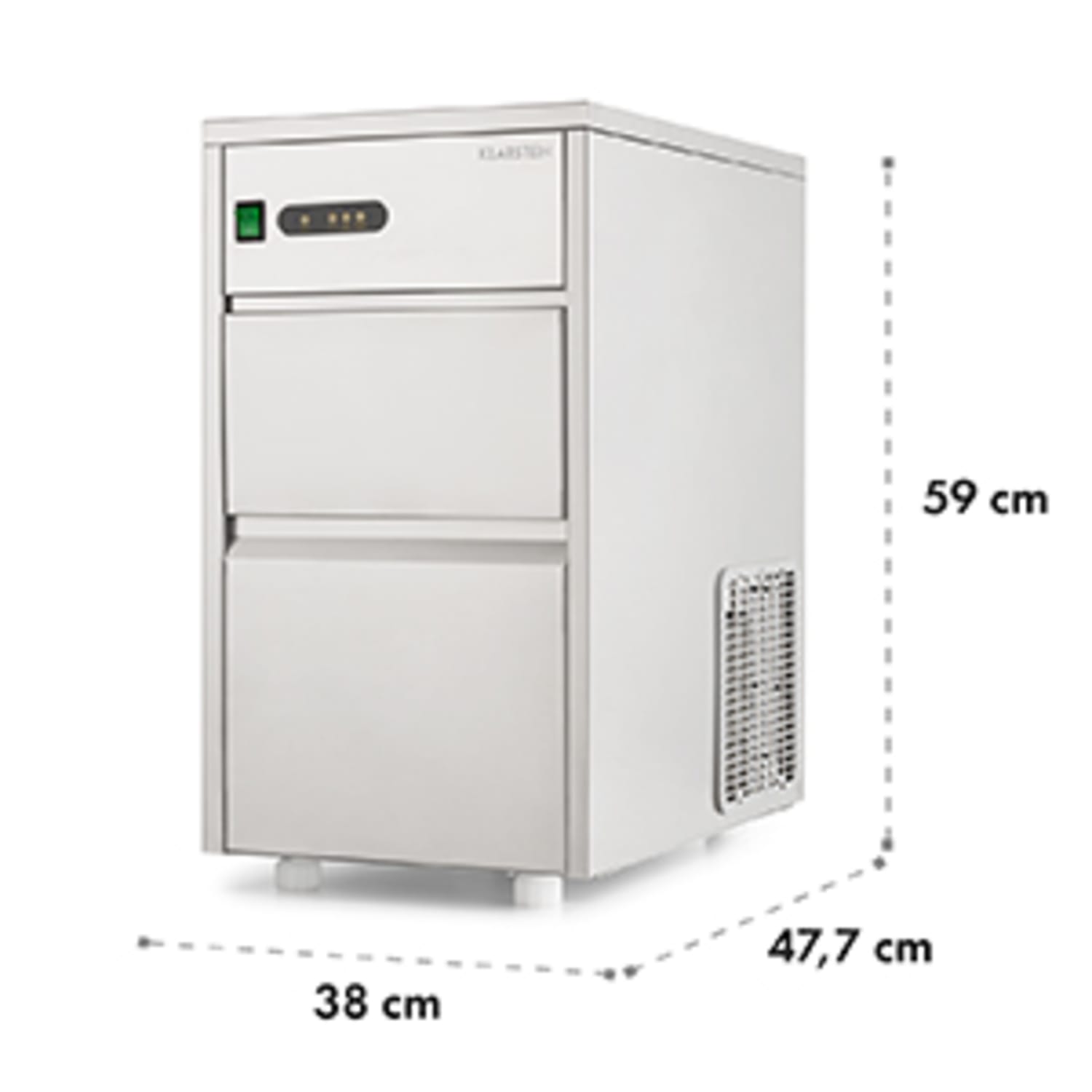 Machine à glaçons industrielle 145W 20kg/jour