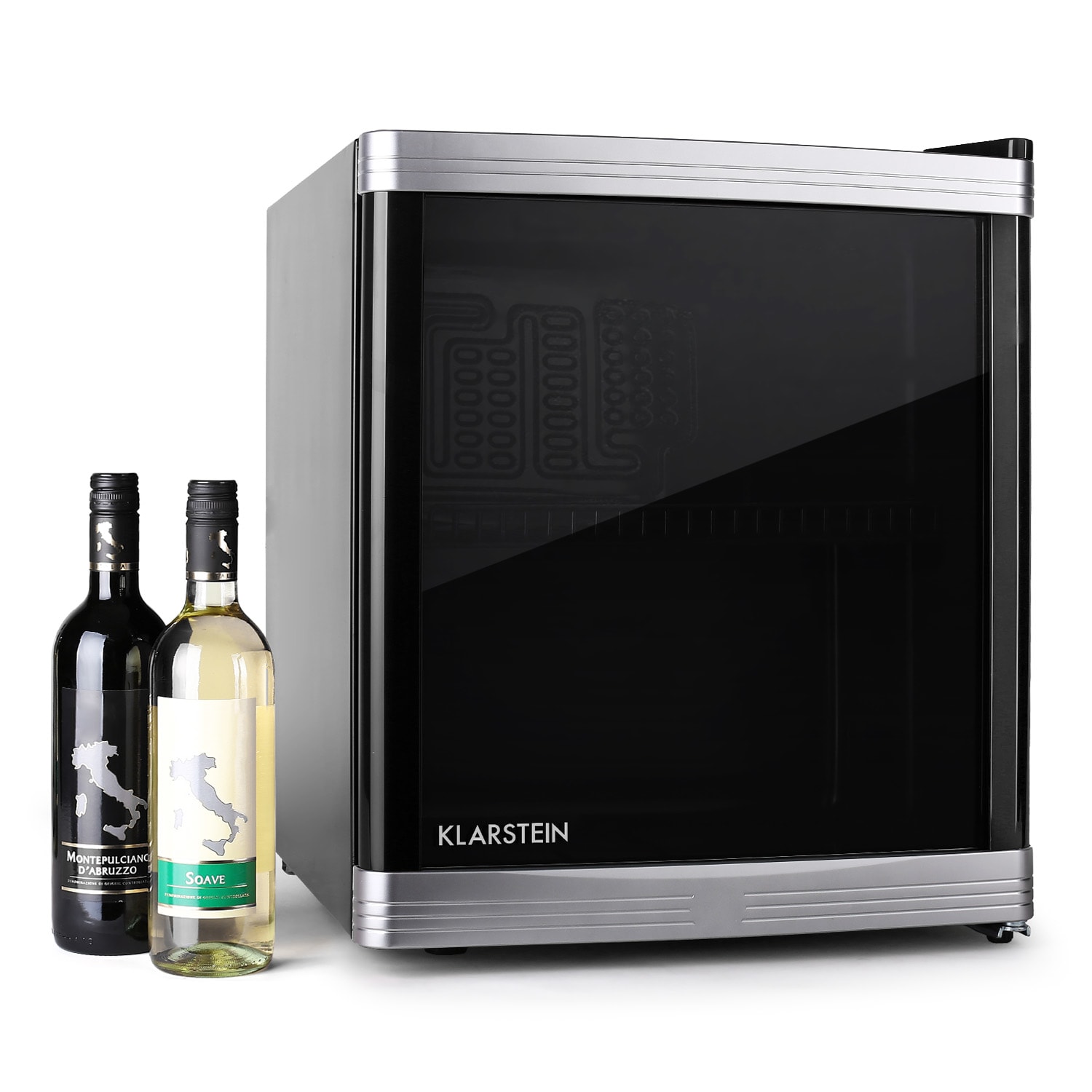 Beerlocker Mini-Kühlschrank 46 Liter 15 Flaschen 40 dB