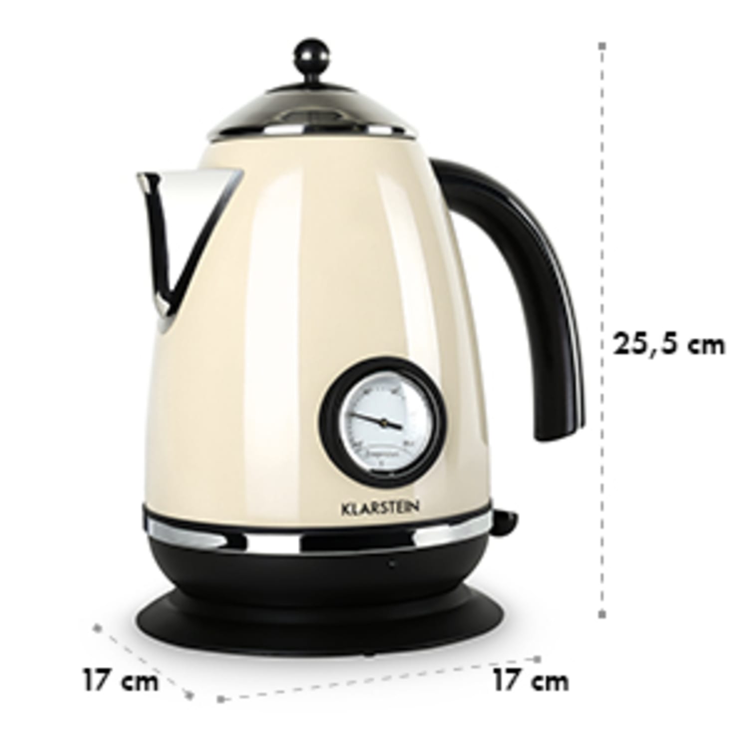 Klarstein TK7-AQUAVITA CHALET-, krémová, 2200 W, rychl. konvice, 1,7 l