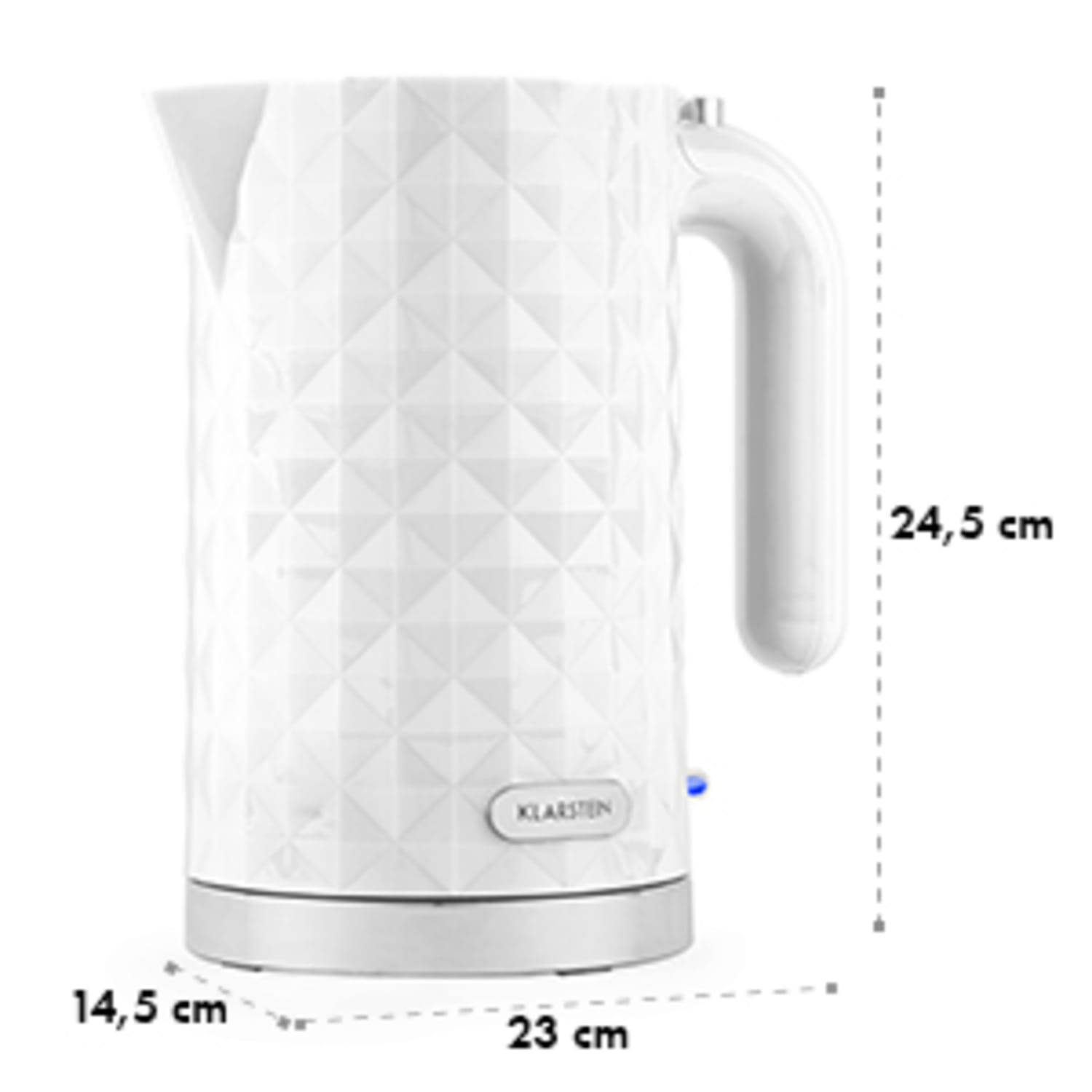 Granada Bianca Hervidor de agua 1,7 l 2200W blanco