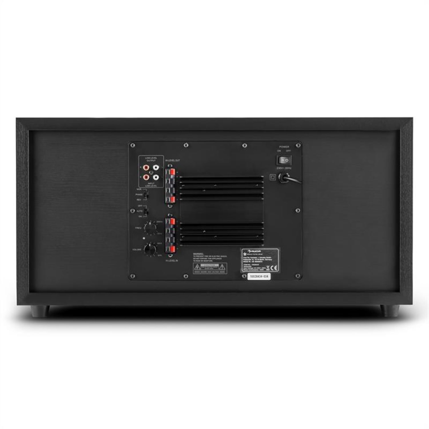 Auna Linie 501 SW BK Subwoofer actif noir