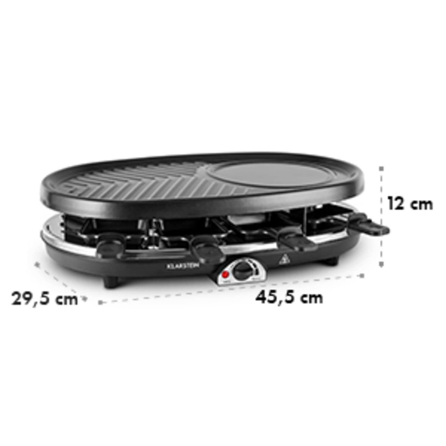 All-U-Can-Grill Raclette 4 en 1 Pancake, crêpe, plaque chauffante 8 personnes
