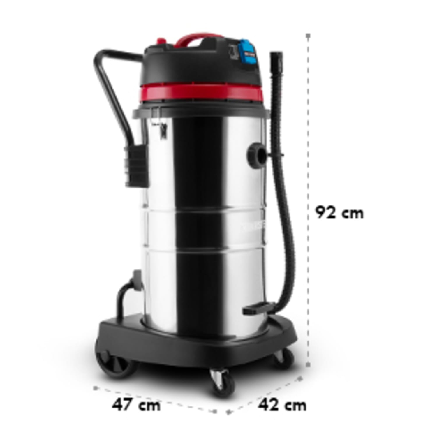 Klarstein Reinraum, 2000 W, víceúčelový průmyslový vysavač, mokré i suché vysávání, HEPA, 60 l