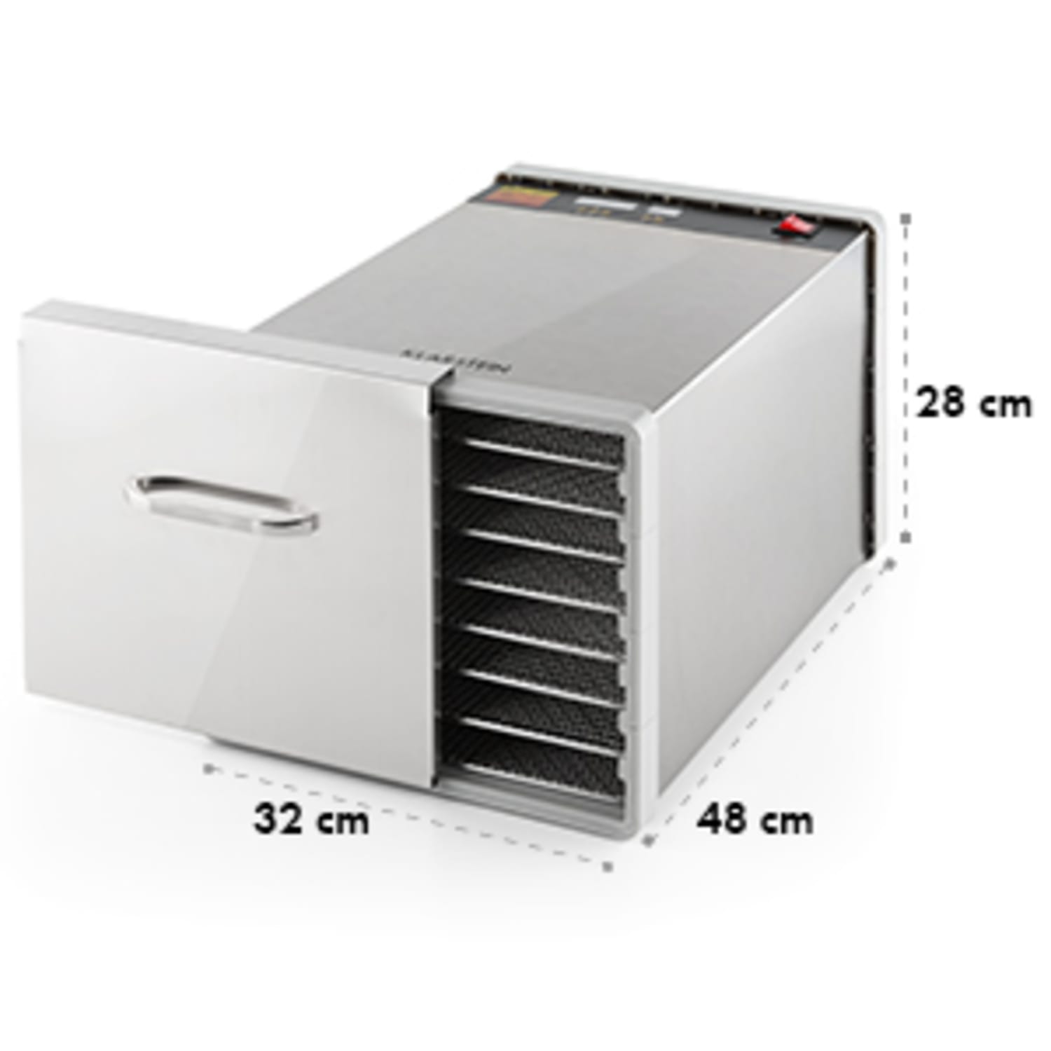 Fruit Jerky Steel 8 Déshydrateur alimentaire 630W 8 étages acier