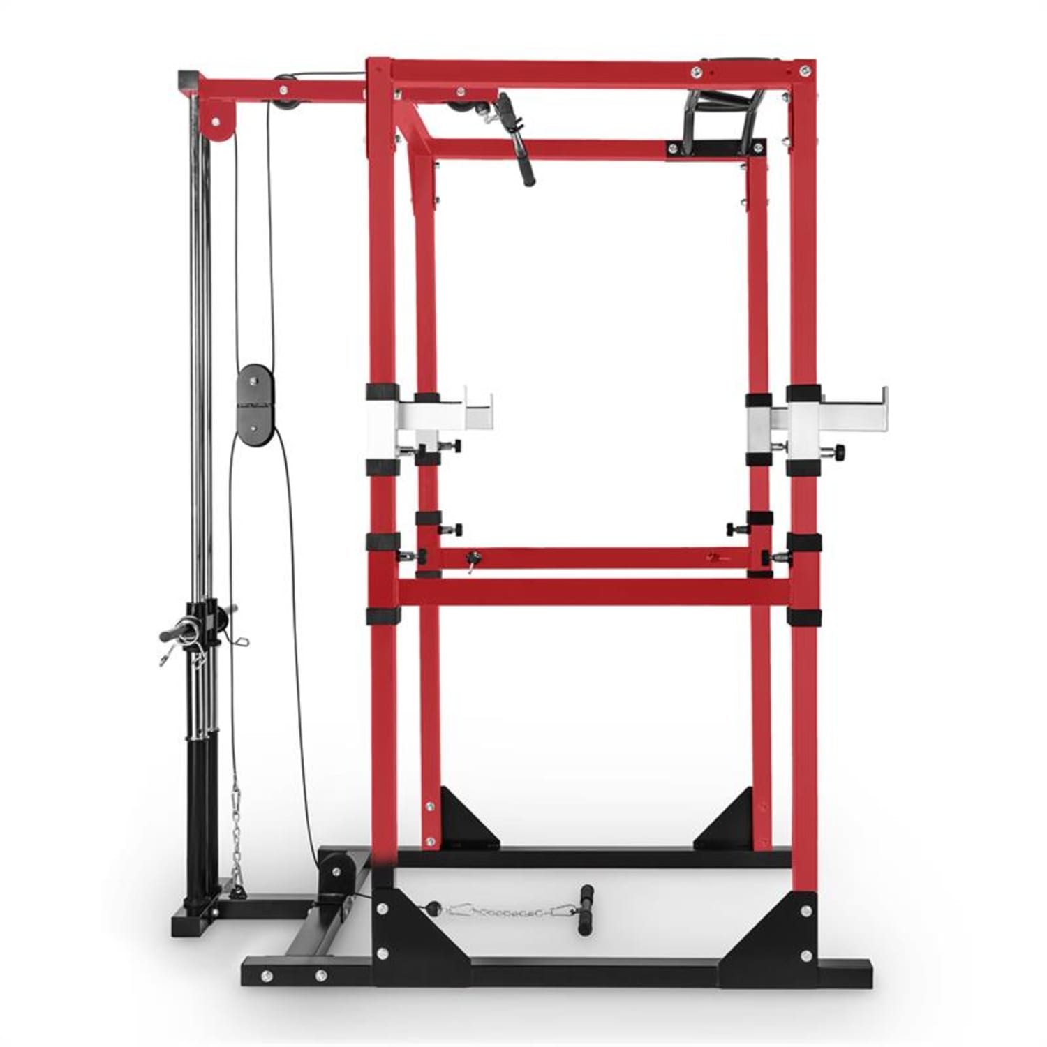 CAPITAL SPORTS Tremendour Pl Power Rack Homegym lat pulldown staal rood