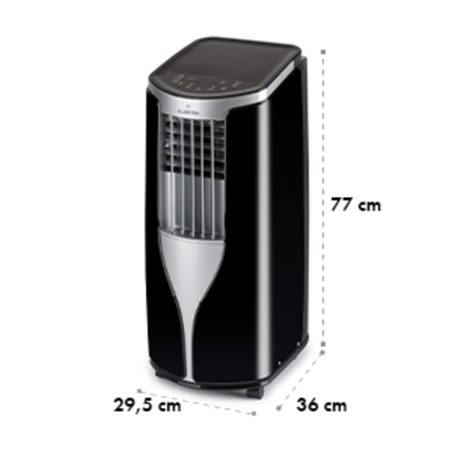 New Breeze 7 Climatiseur mobile 7000 BTU Classe énergétique A télécommande noir