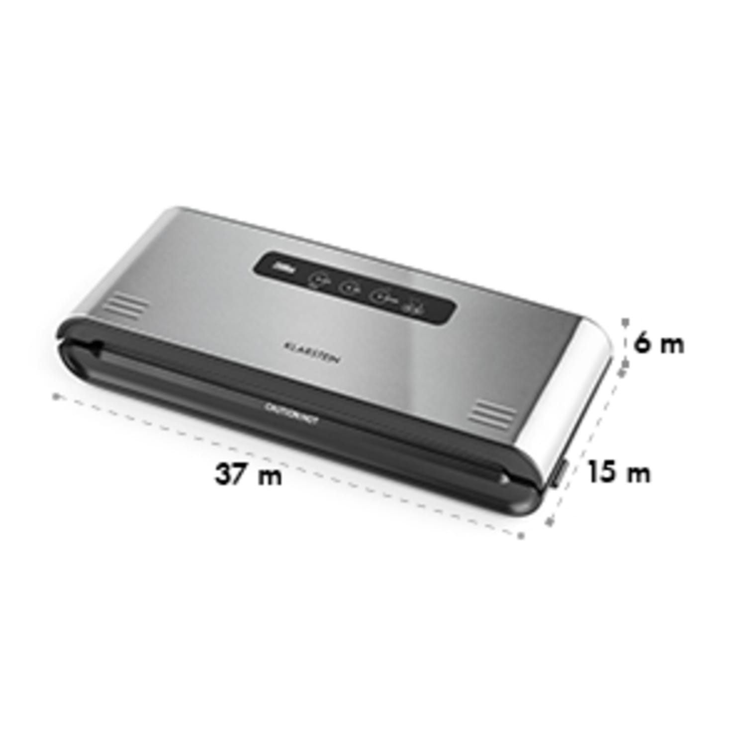 Foodlocker Pro, vákuumozó gép, 30 cm, 120 W, -0,8 bar, 12 l/perc, nemesacél