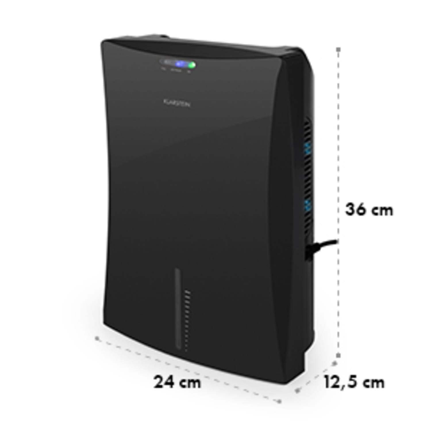 Drybest 2000 2G Desumidificador Ionizador 700ml/D 70 W Preto
