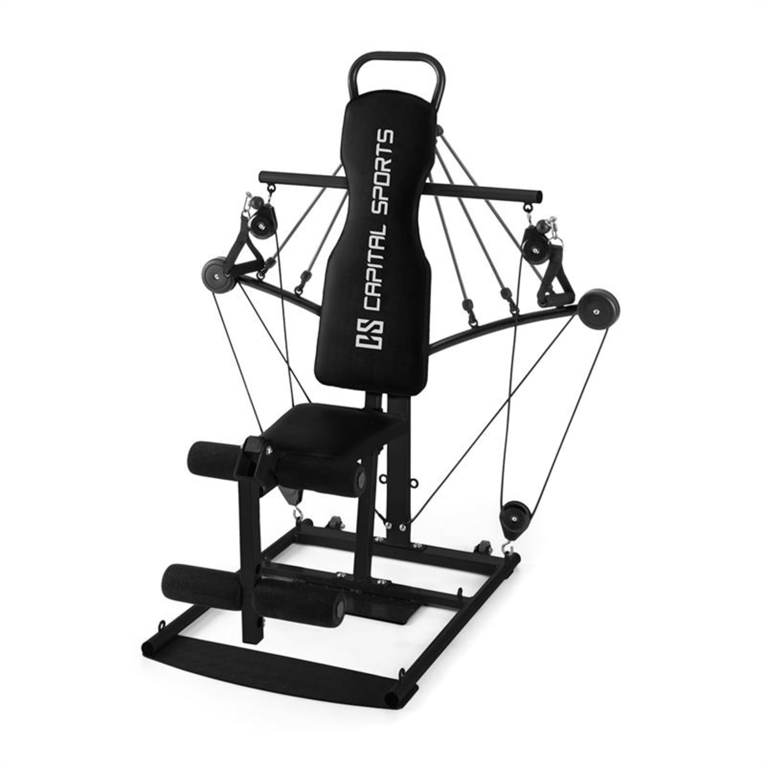 Tubey Mini Homegym Gummizug Stahl schwarz Schwarz
