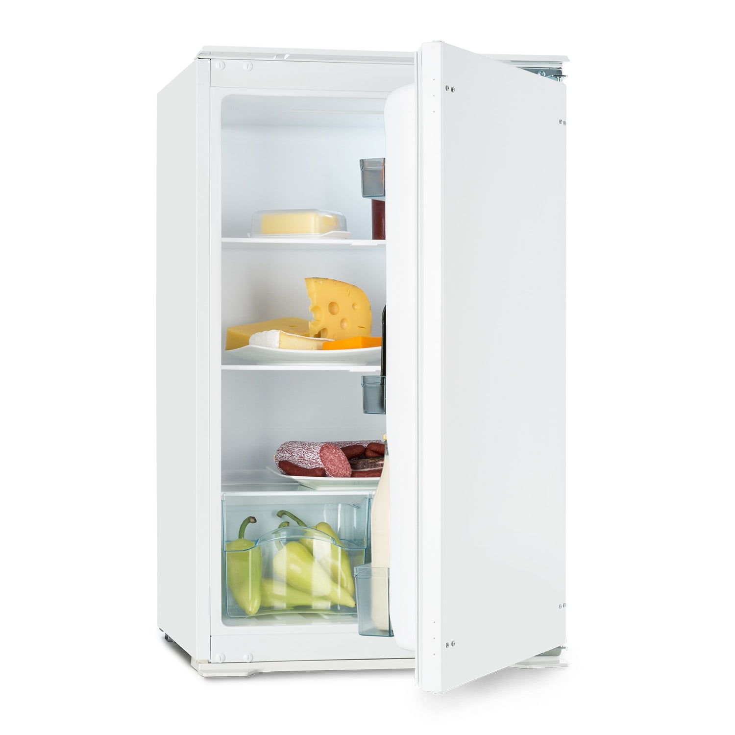 Coolzone 130 Einbaukühlschrank 129 Liter 3 Böden 2 Gemüsefächer