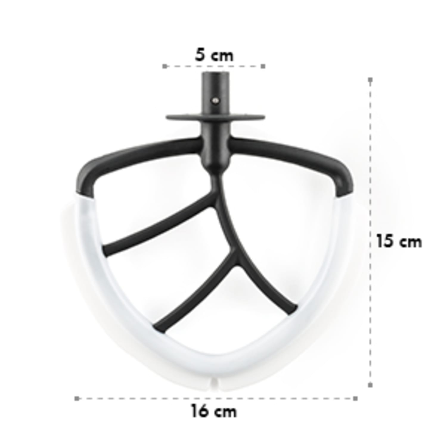 Lucia/BellaFlex-Scraper Beater Accessories Spare part Food Processor plastic
