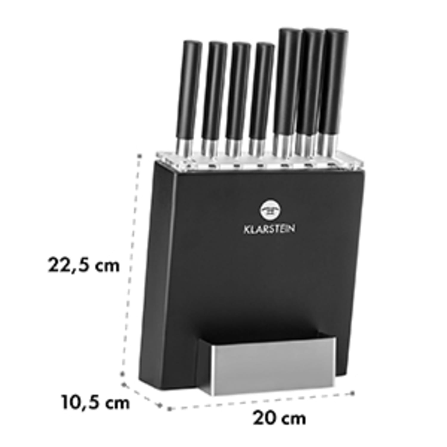 Kitano Set 8 pièces couteaux & bloc lames de précision Design japonais