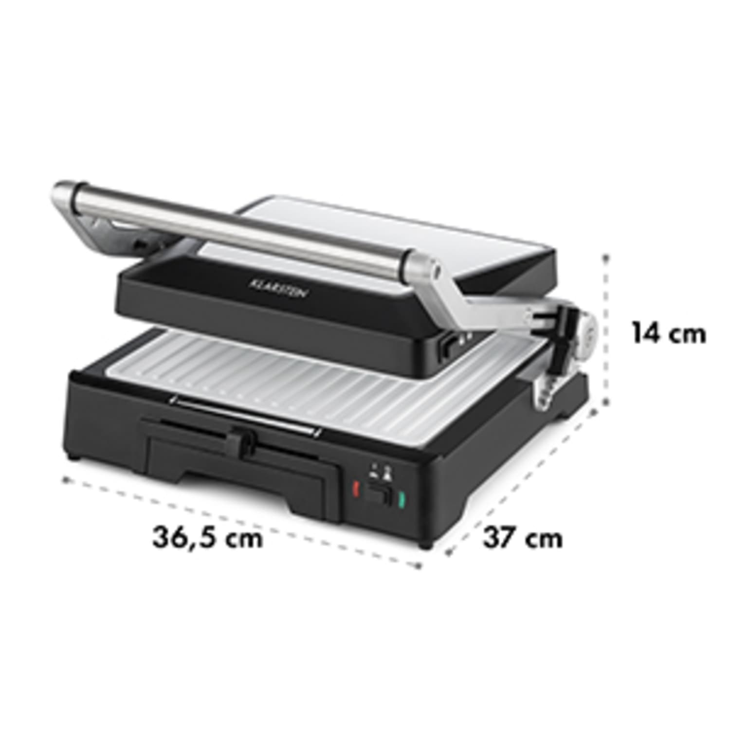 Burgermeister 3-in-1 Kontaktgrill Tischgrill Paninimaker 2000W