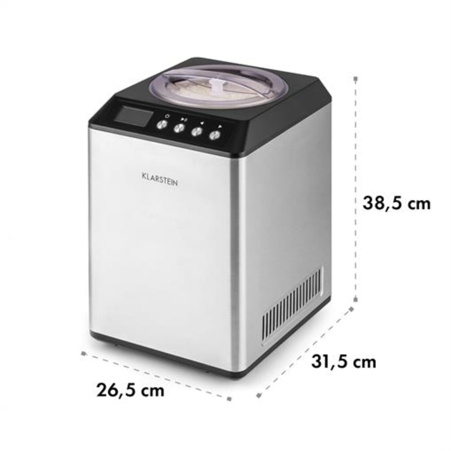 Vanilly Sky Family Glassbredare Frozen Yoghurt 250W 2,5l silver