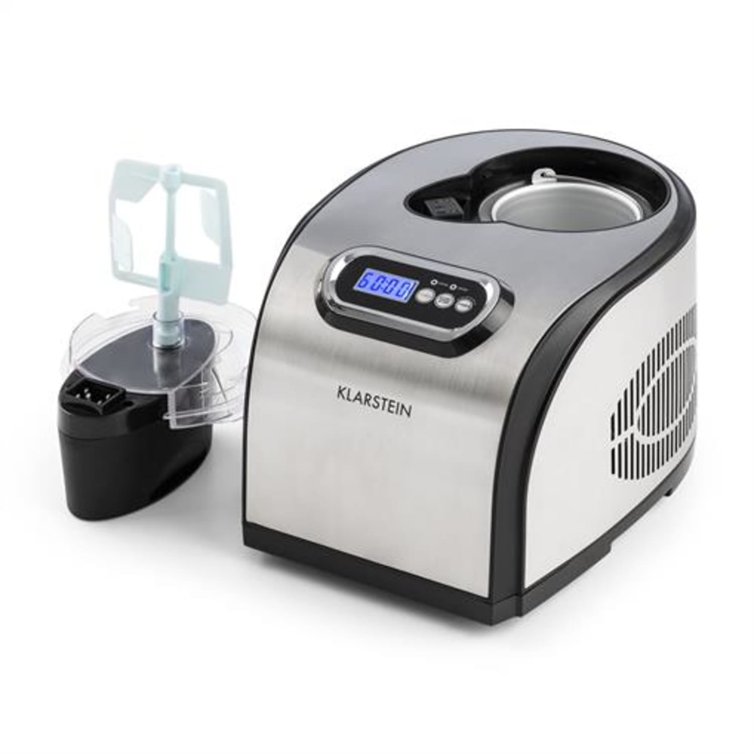Sweet Dreams Sorbetière Yaourt glacé Compresseur 1,5L - inox