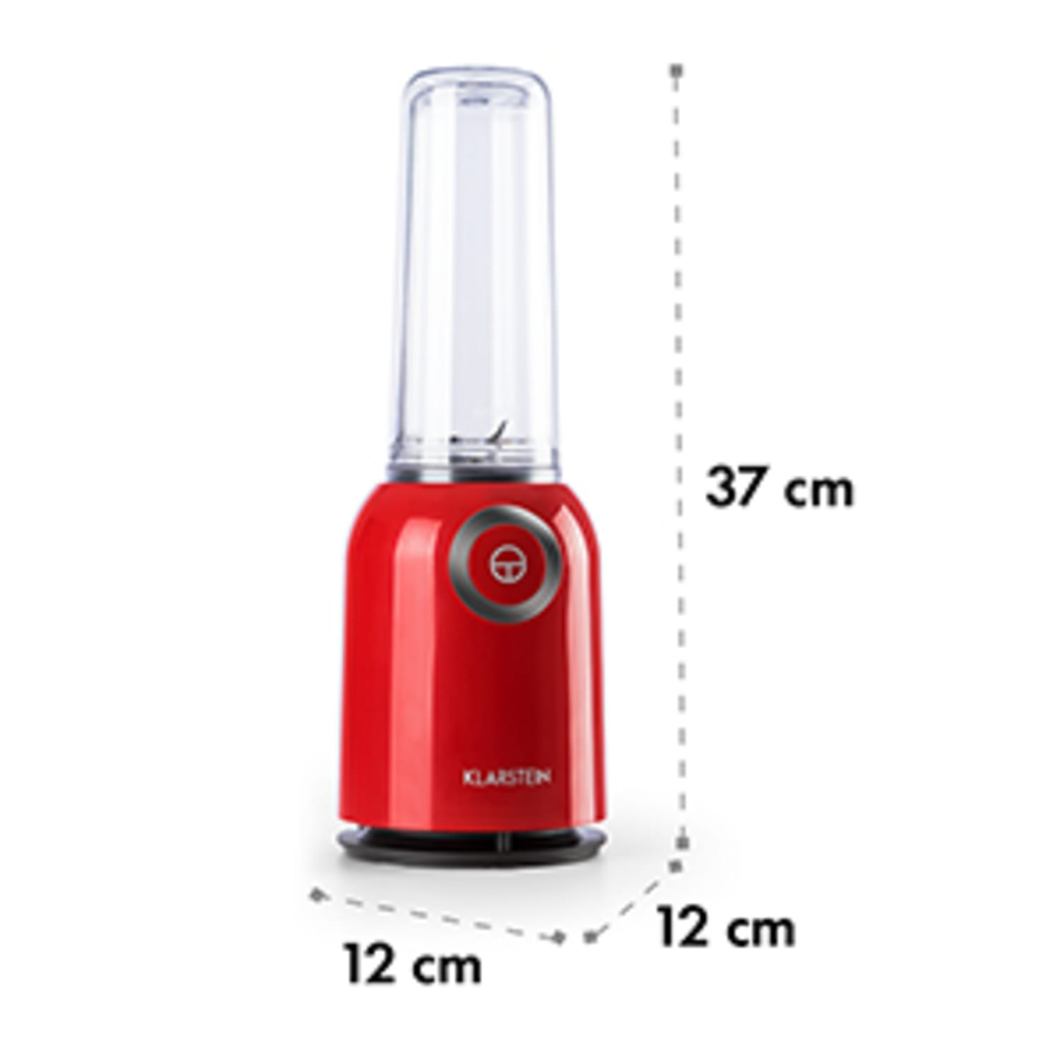 Vitwist Standmixer 250W 0,45L Smoothie Rot