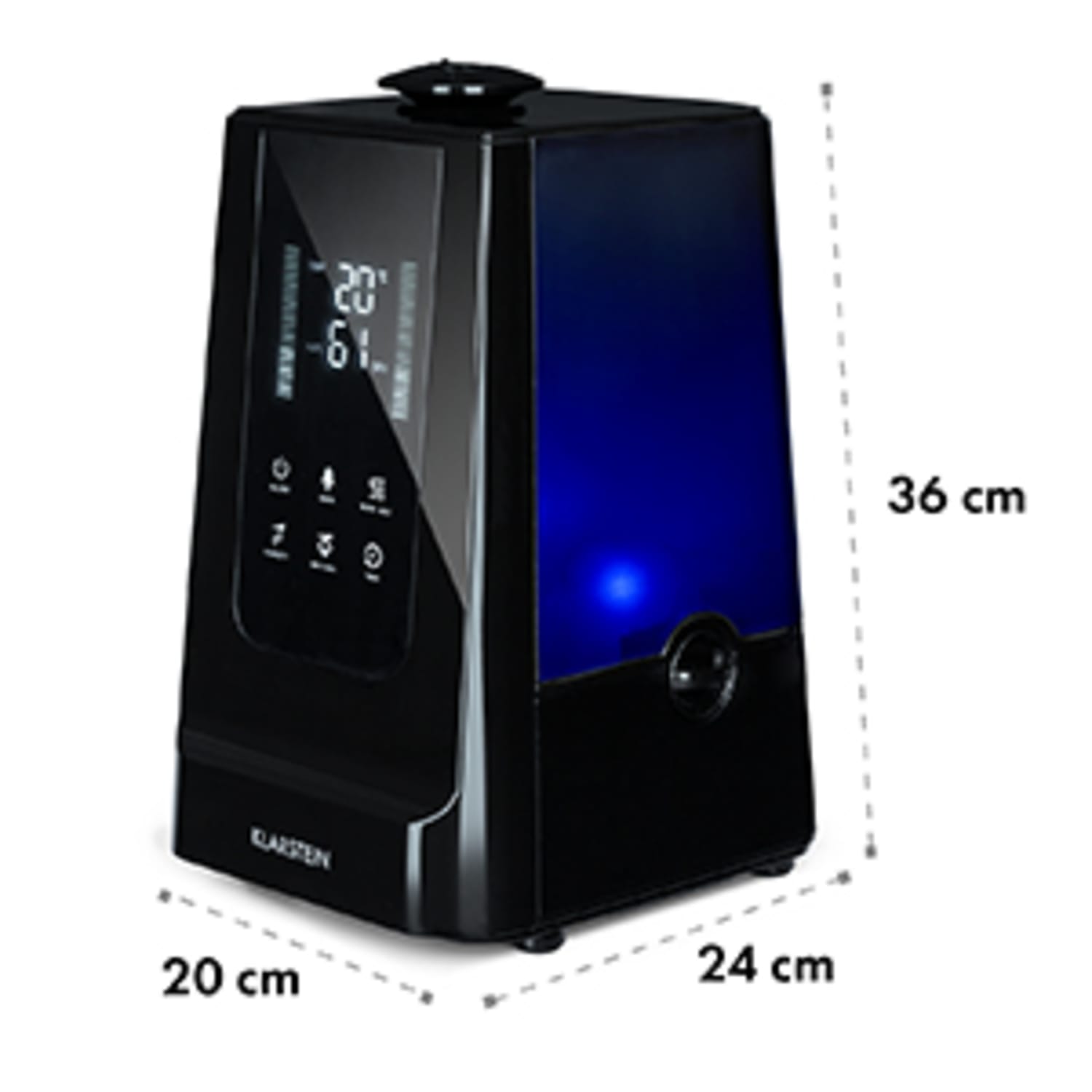 VapoAir, zvlhčovač vzduchu, ionizátor, 350 ml/h, 5.5 l nádrž, aróma, diaľkové ovládanie