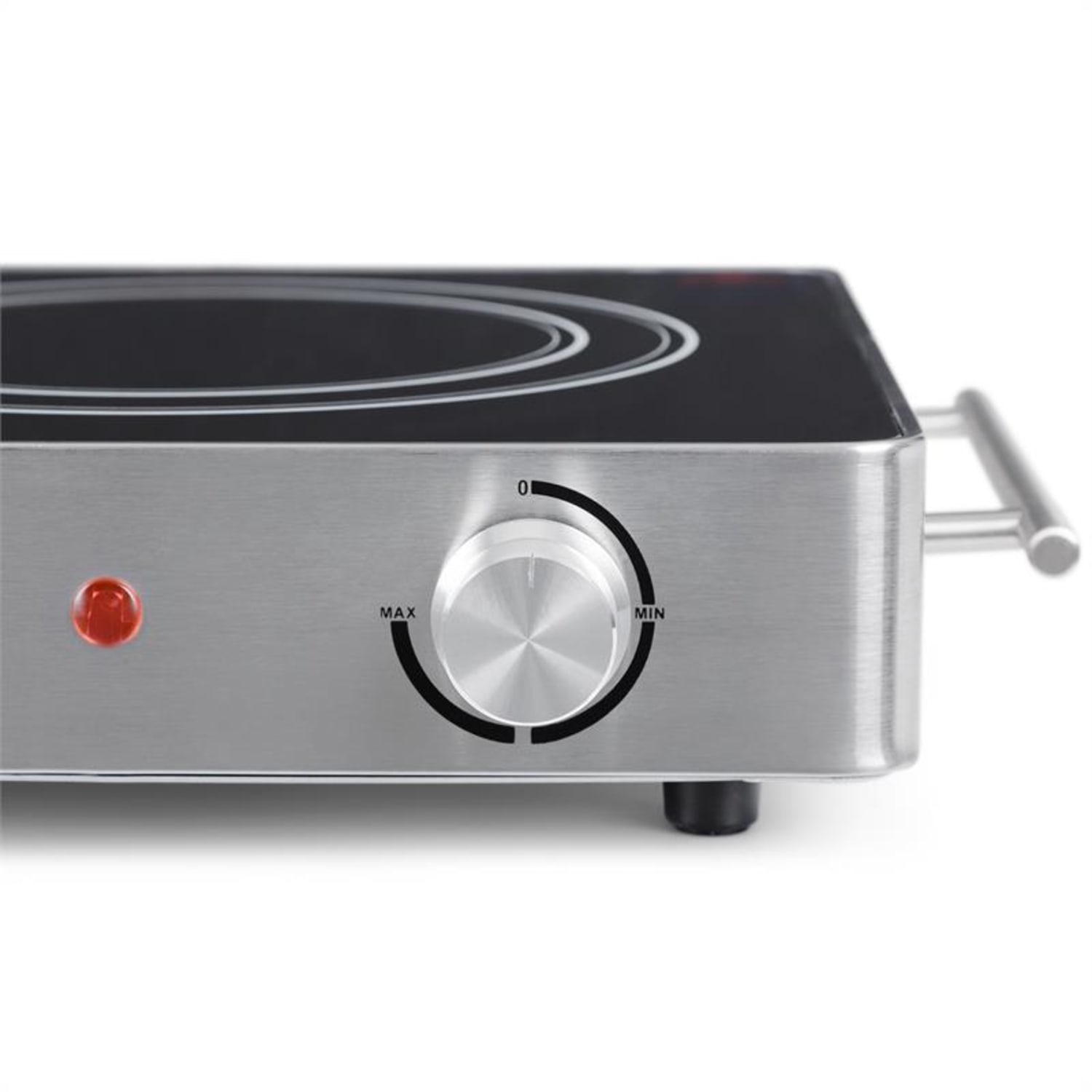 VariCook Duo Hot Plate 3000W Stainless Steel Handles Silver