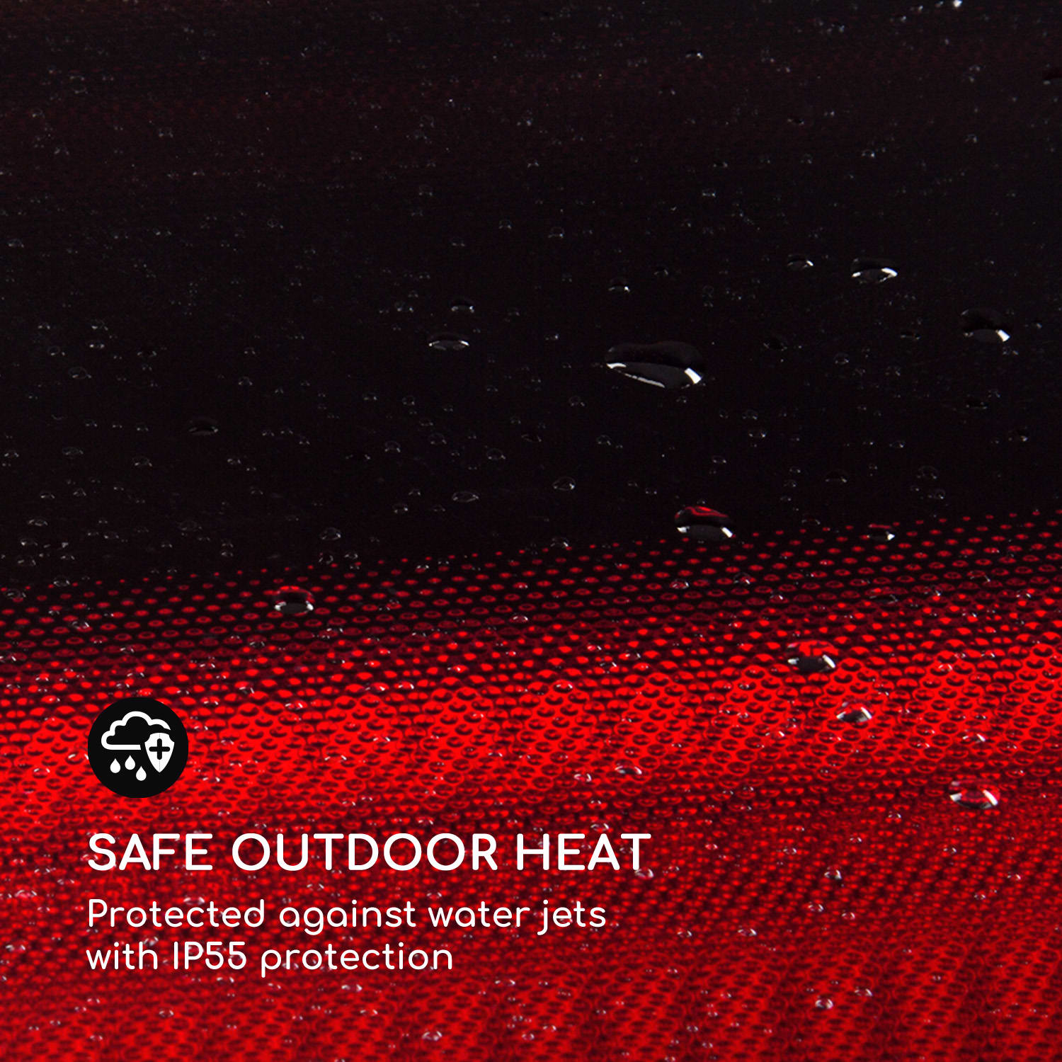 blumfeldt Phantom Plus Radiant Heater Aluminium 800/1200 / 2400W Remote