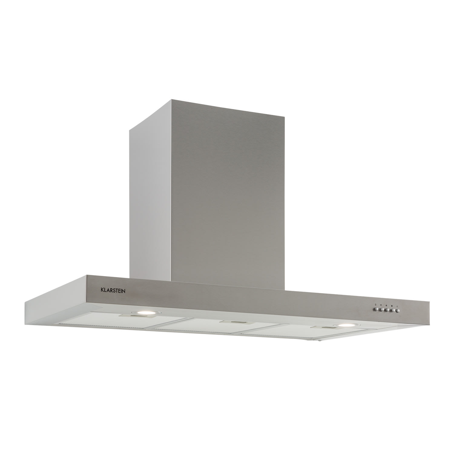 Zarah 90 hotte aspirante 90 cm air extrait : 600 m³/h LED inox