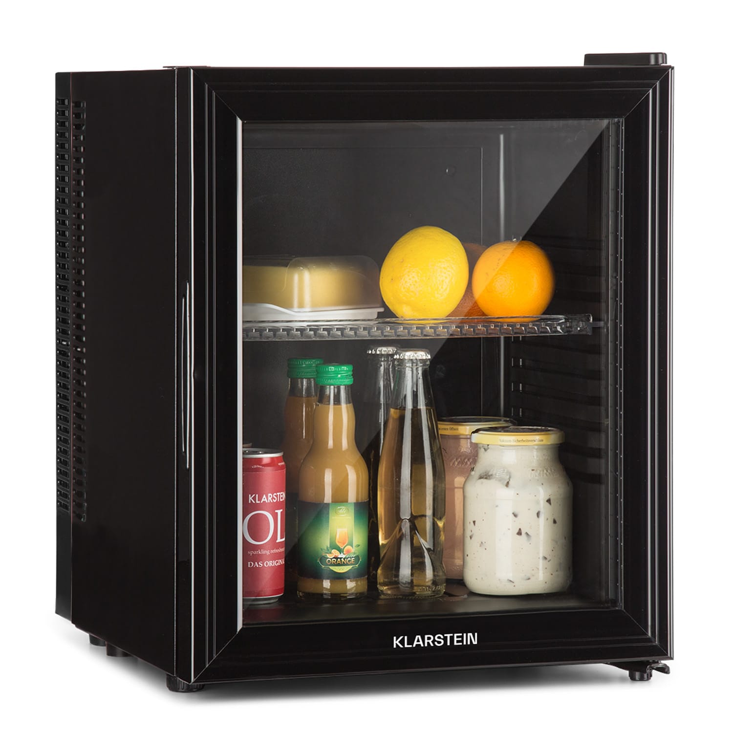 Brooklyn 24 Kühlschrank LED Kunststoff-Einsatz Glastür