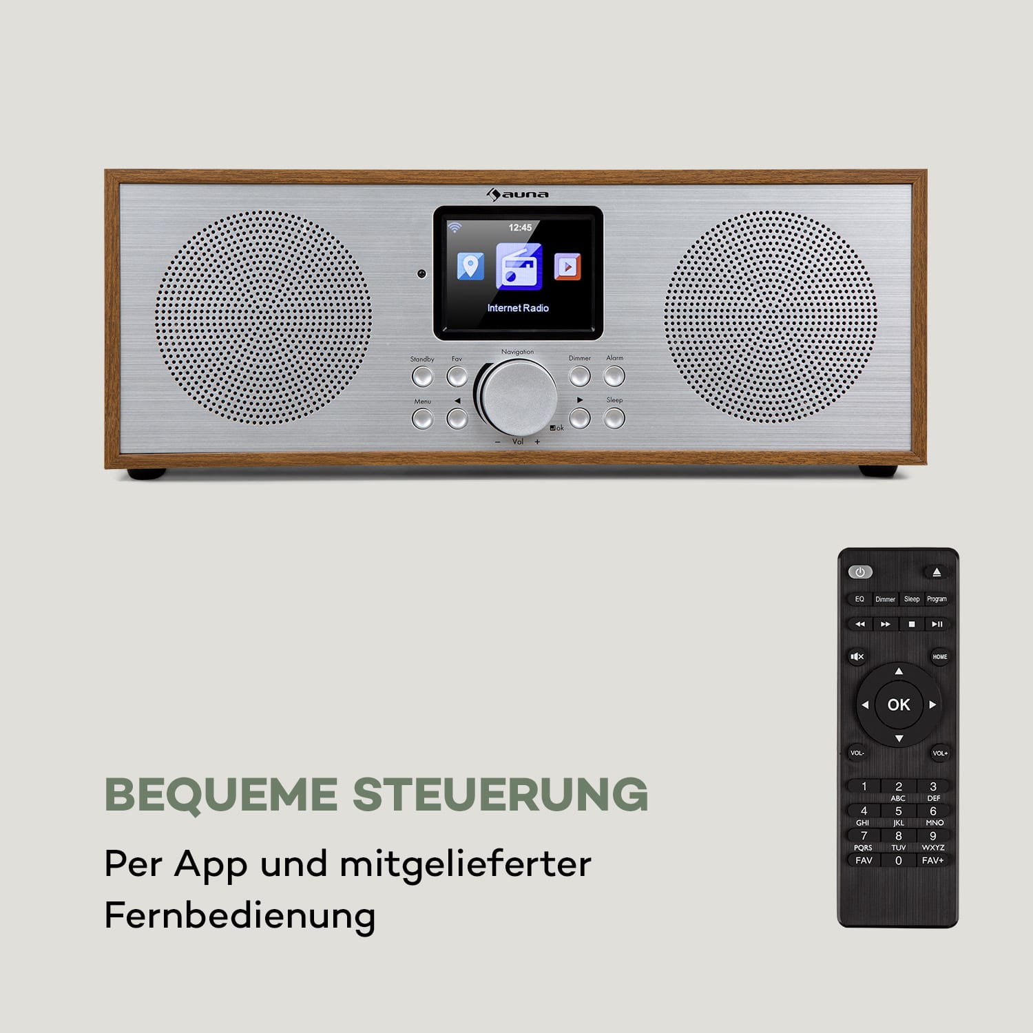 Silver Star Stereo DAB+/UKW Radio WiFi BluetoothFunktion