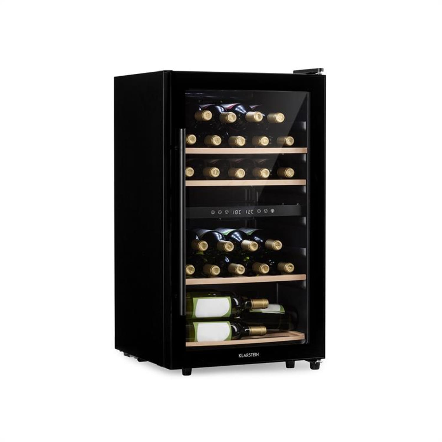 Barossa 34 Duo Weinkühlschrank 34 Flaschen 80 Liter 2 Zonen Touch-Steuerung