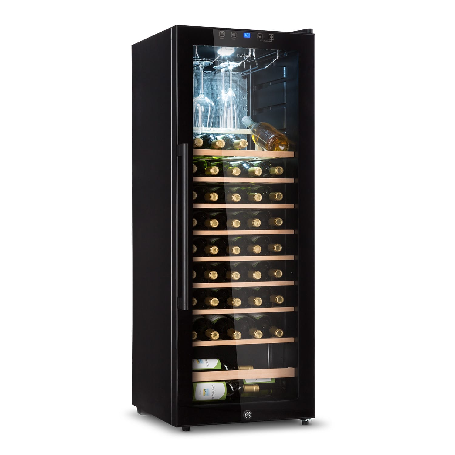 Barossa 54 Uno Wine Cooler 155 L 54 Бутылки Стеклянная дверца Touch LED 