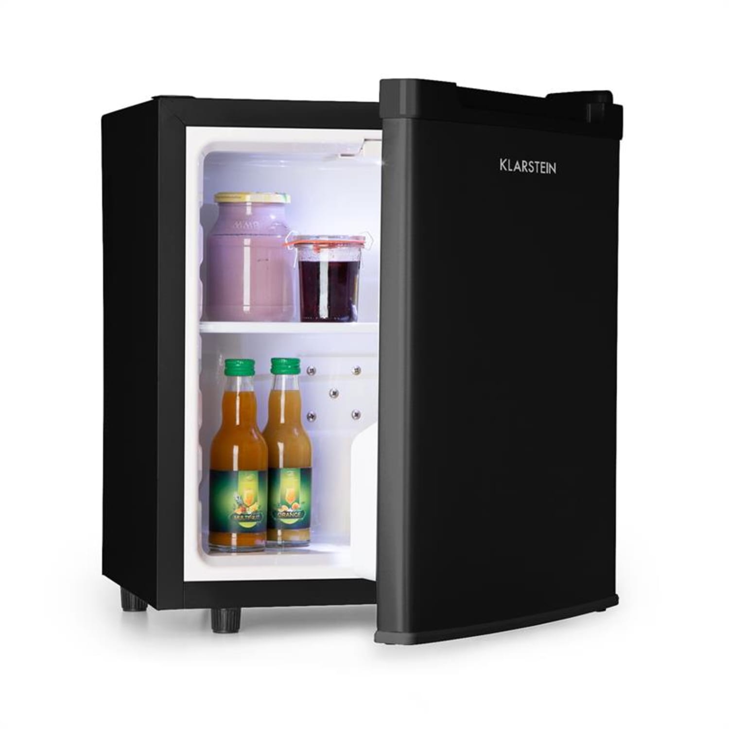 Klarstein Silent Cool Fridge 30l ArcticFox Cooling A + Black