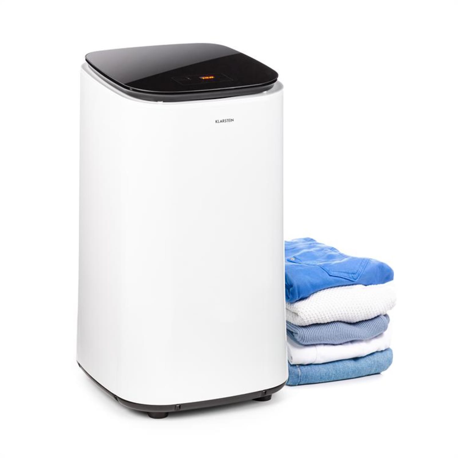 Zap Dry, ruhaszárító, 820 W, 50l, érintős vezérlőpanel, LED, fehér/fekete