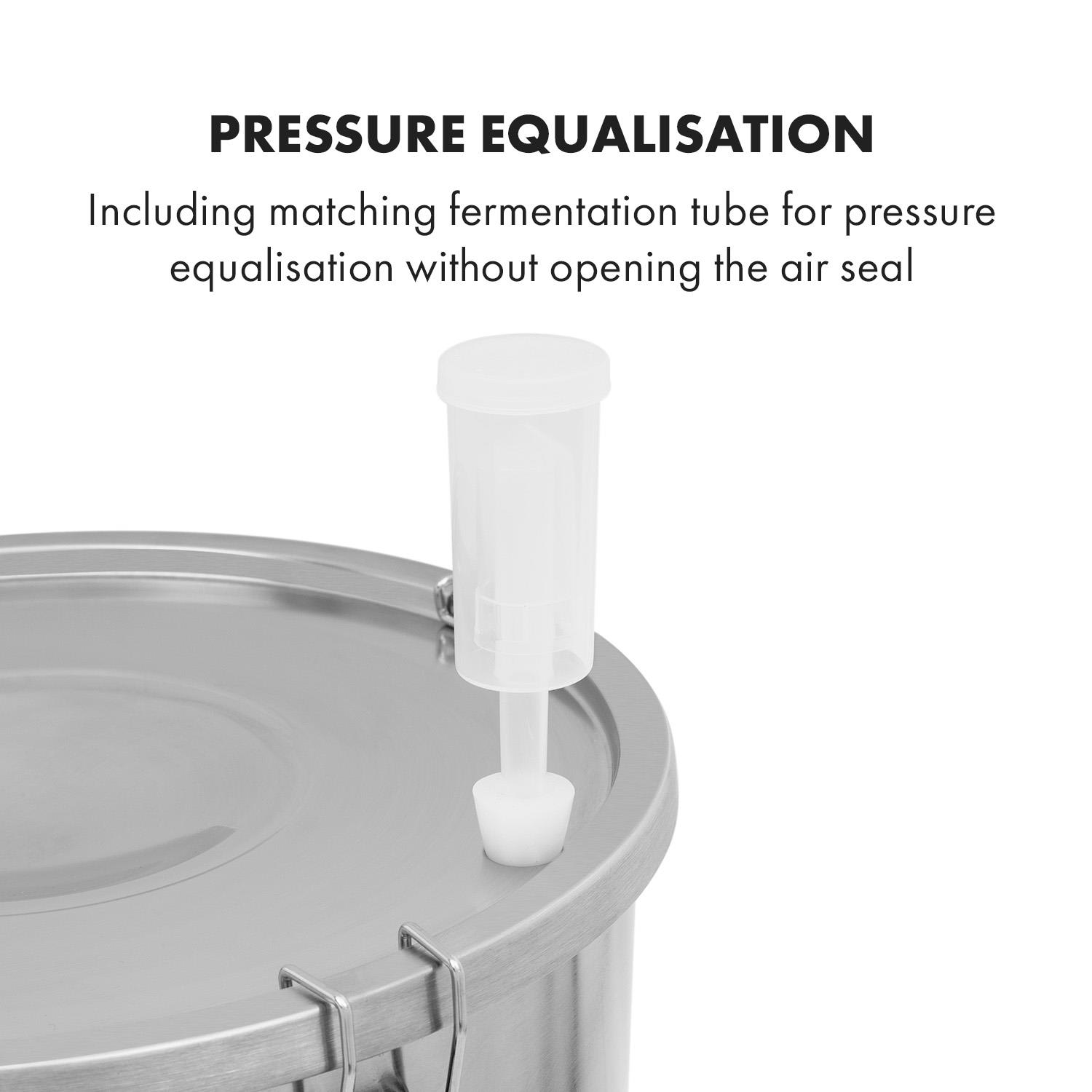 Klarstein Gärkeller Pro Fermentation Kettle 30 Litres Yeast Valve 304