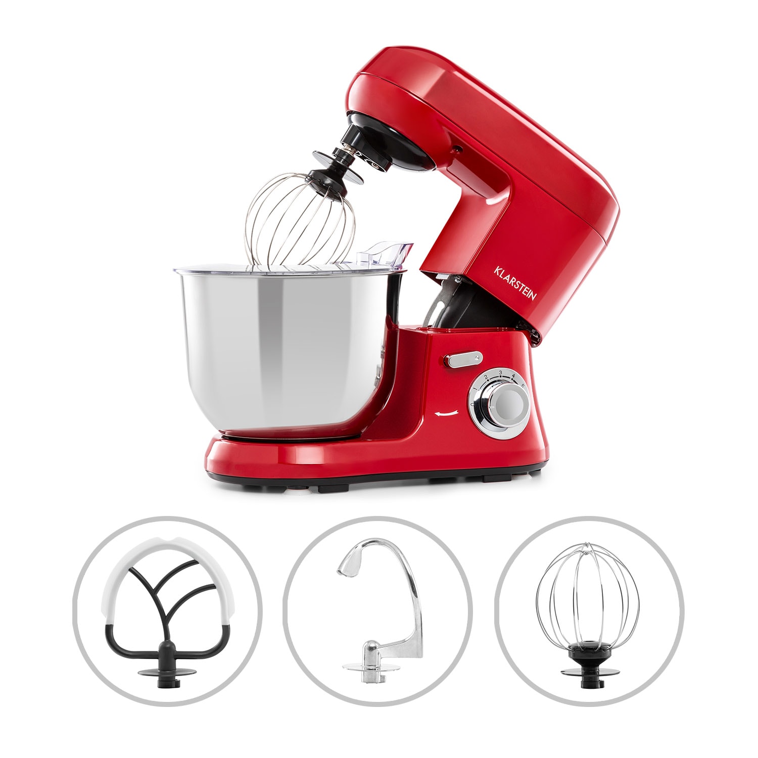 Bella Robusta Metal Robot de cuisine multifonction bol 5,5L 1200W - ro