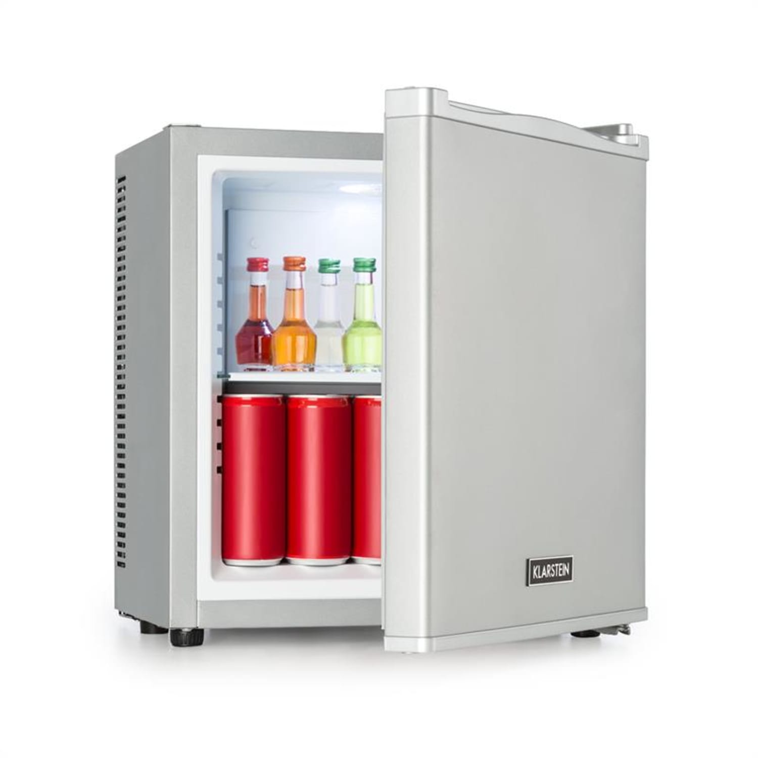 Klarstein Secret Cool Mini Fridge Mini Bar 13l Class A 0db Silver 5372