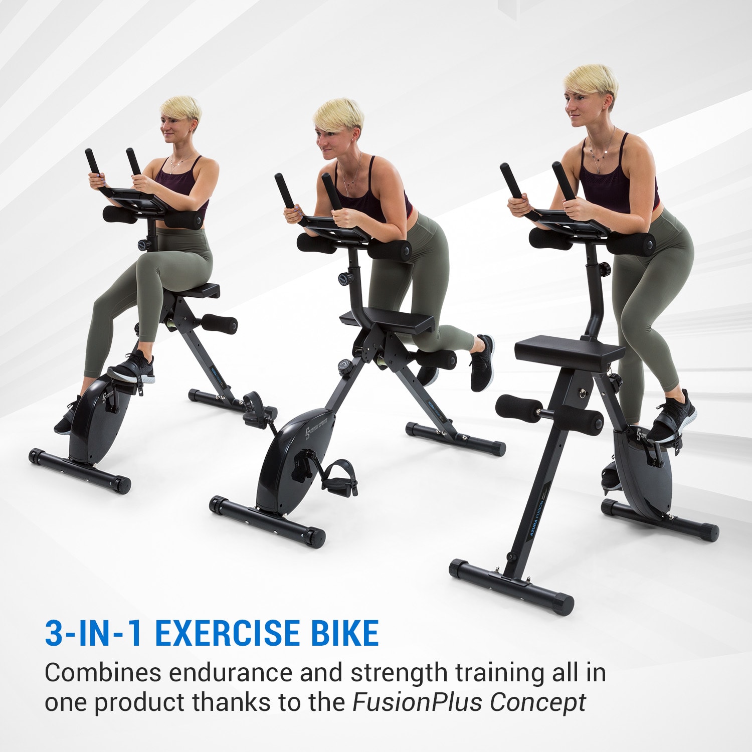 Vélo Elliptique D'appartement FFitness Avec écran LCD Et Programmes D'entraînement - 100kg Max