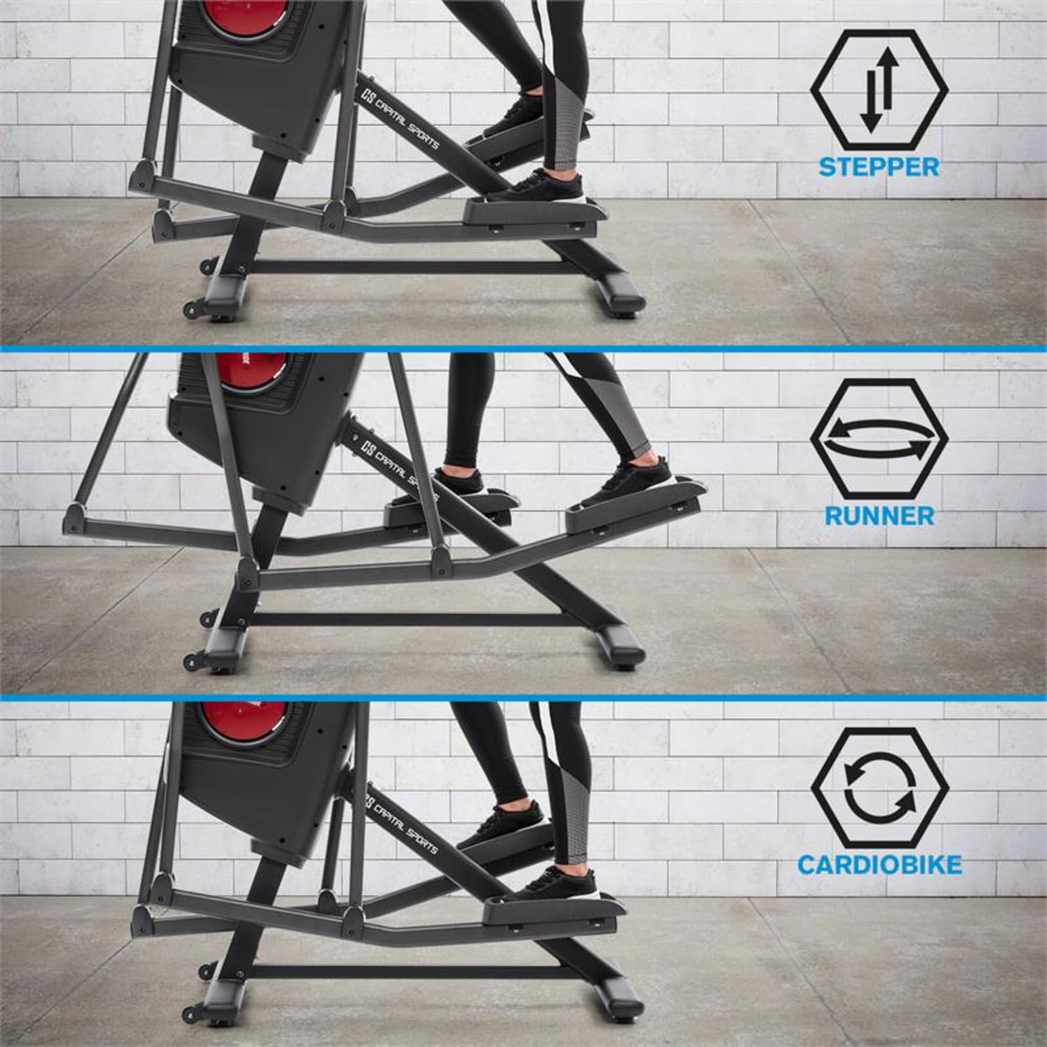 crosstrainer vs laufband vs fahrrad trainer ausdauer