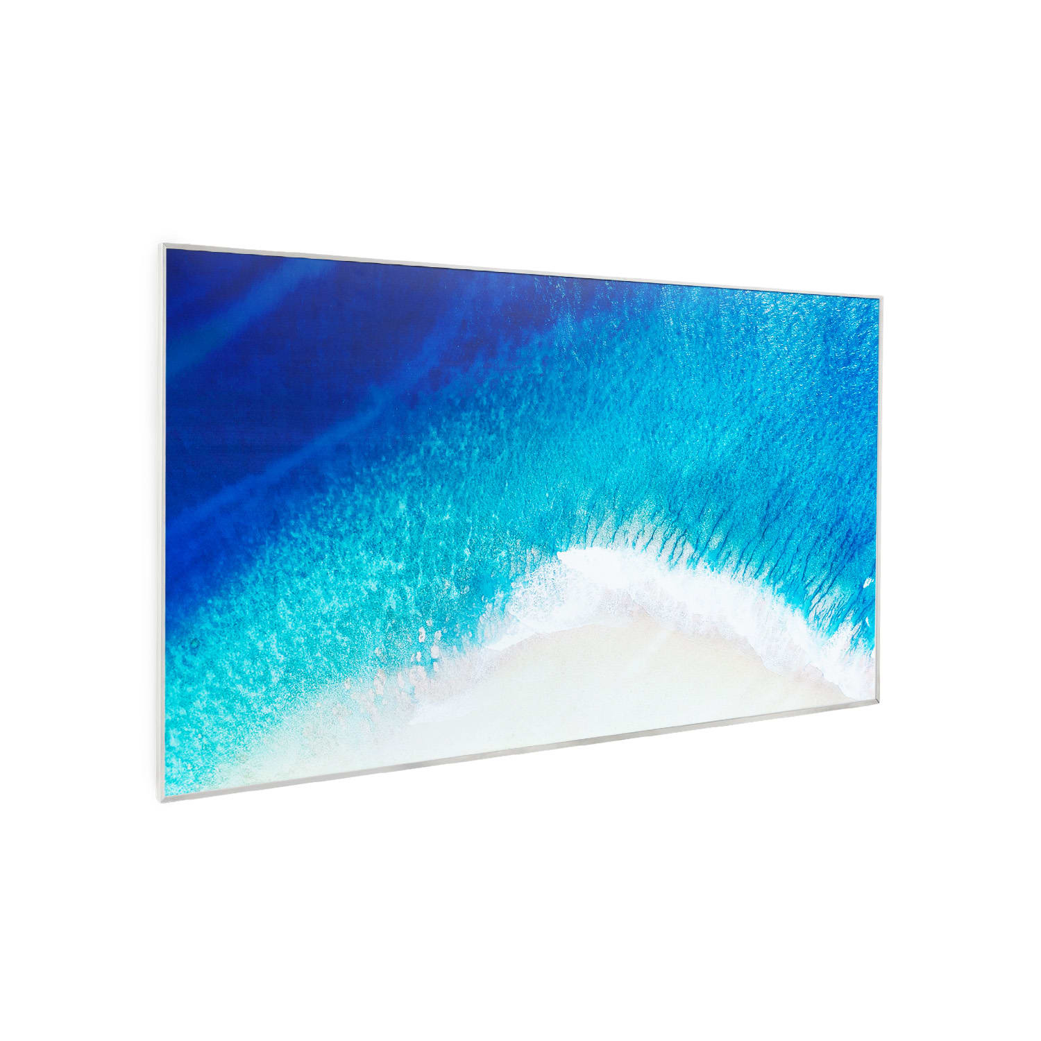 Wonderwall Air Art Strand Infrarotheizung 101x60cm 600W Wandinstallation Fernbedienung