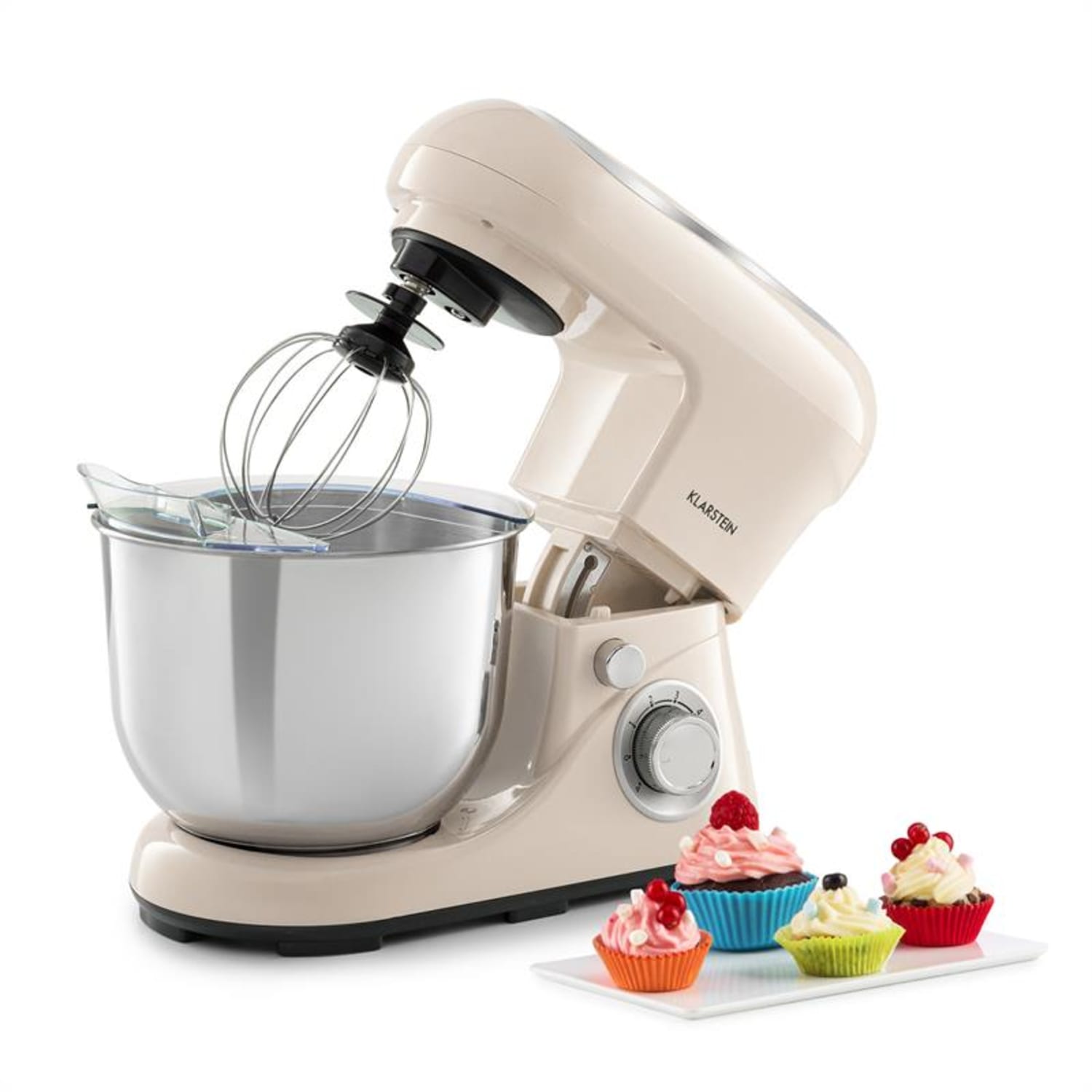 Bella Pico 2G Robot de cuisine 5 litres 6 vitesses 1200W - crème