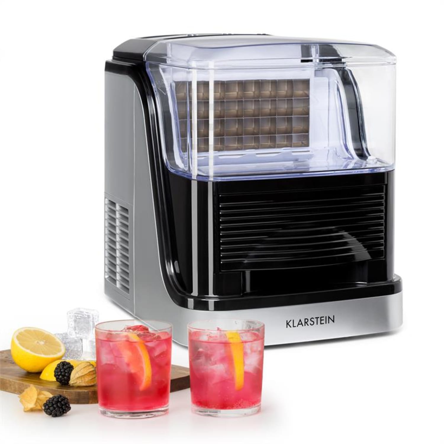 Crystal XL Ice Cube Machine Crystal Ice 2 Sizes 2.5l Water Tank