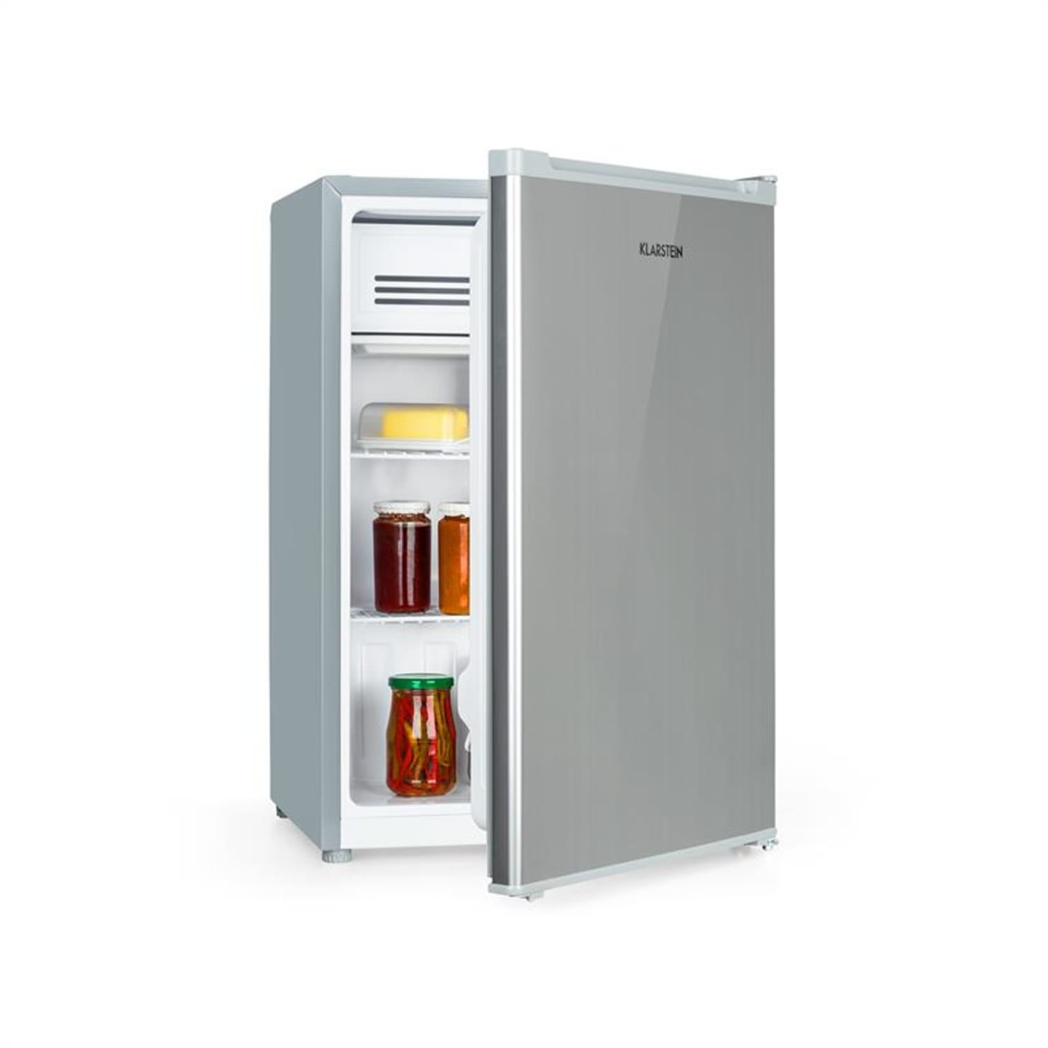 Delaware Réfrigérateur 76 litres / congélateur 4 litres A++ - Gris