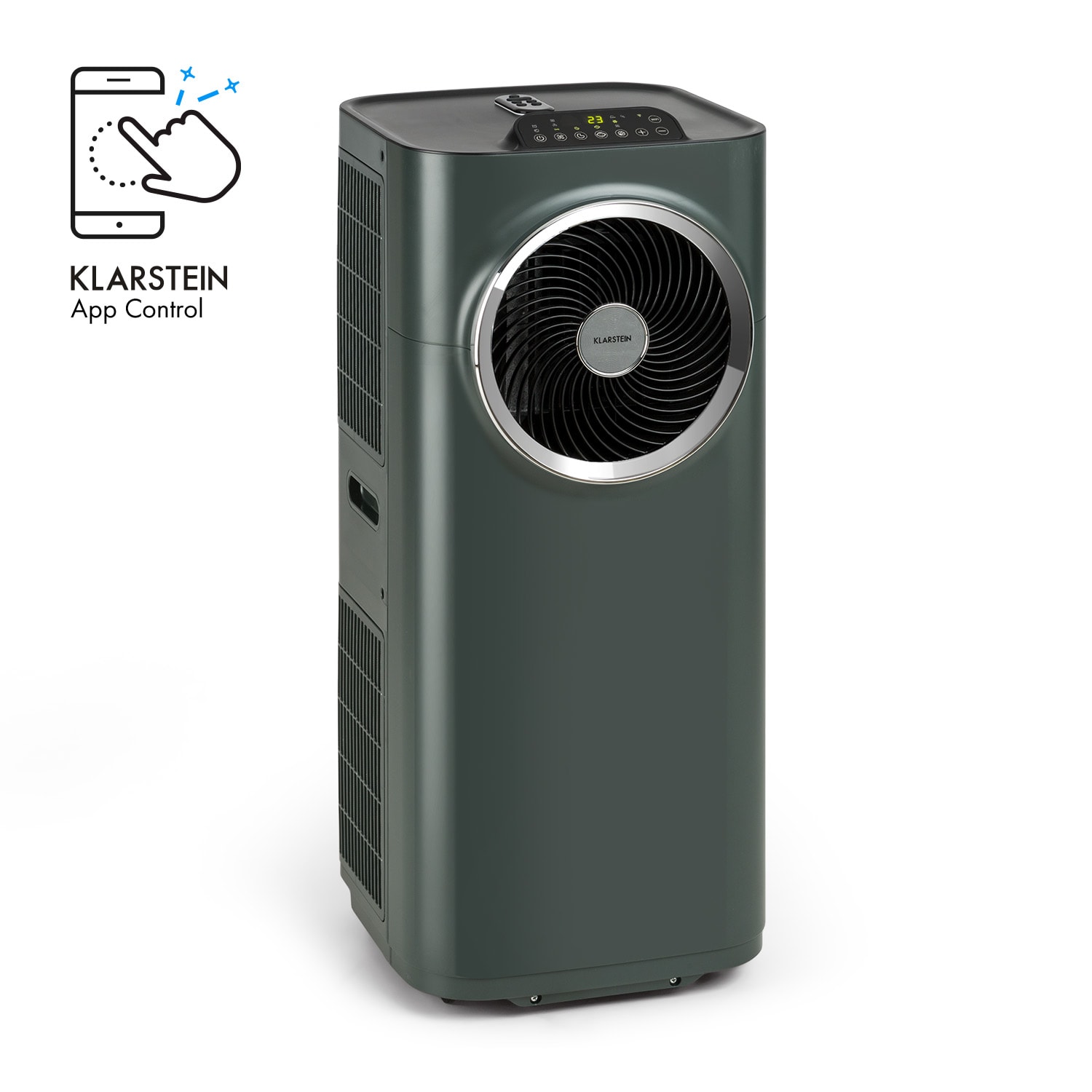Klarstein Kraftwerk Smart 12K Luftkonditionering 3-i-1 12000 BTU appstyrning fjärrkontroll