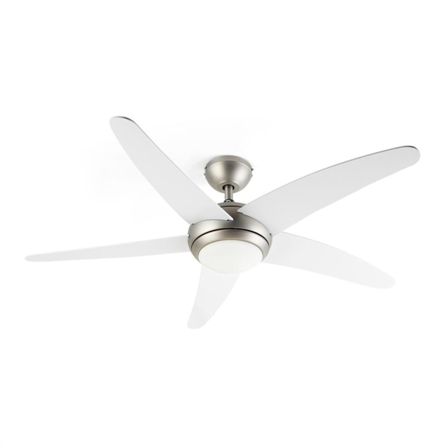 Bolero 2-in-1-Deckenventilator 134cm Leuchte 55W Fernbedienung weiß