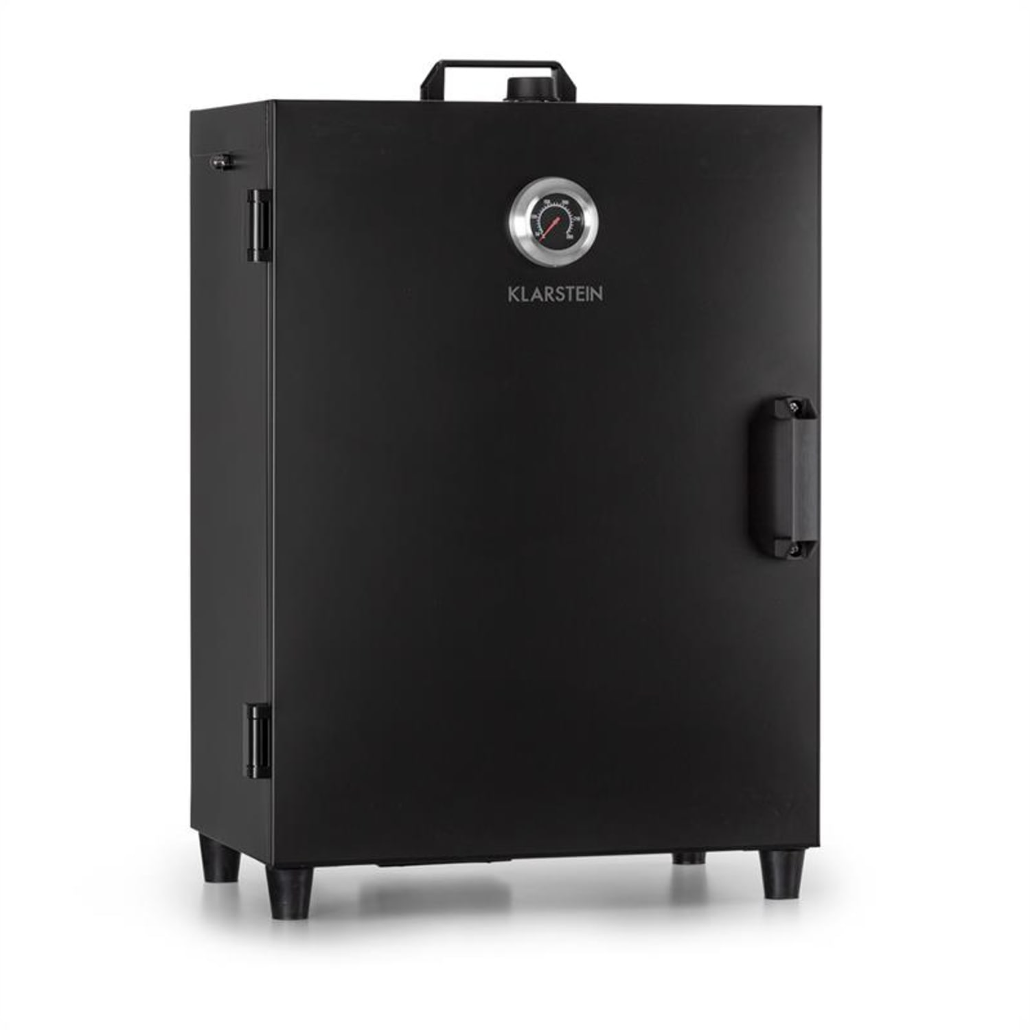Flintstone Fumoir électrique 1600W Thermométre Inox - Noir