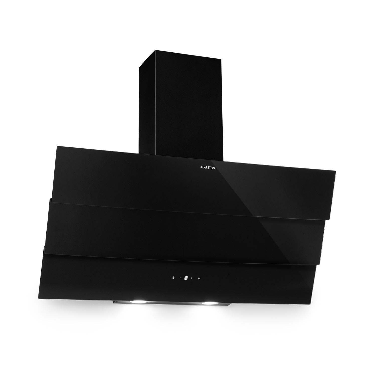 Antonia Extractor Hood 90cm 350m³ / h Touch Control Panel EEC B Black