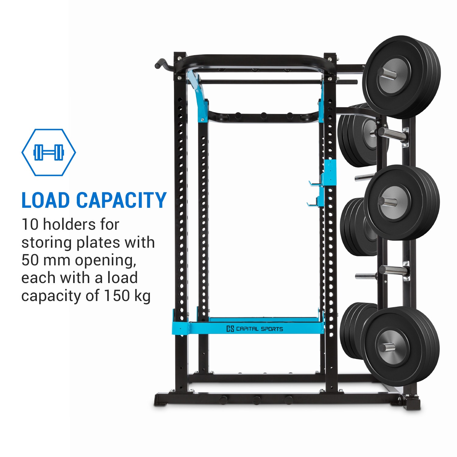 Pro Rack J Bar Capital Sports Amazor P Pro rack safety spotter J-cups monkey bar staal ...