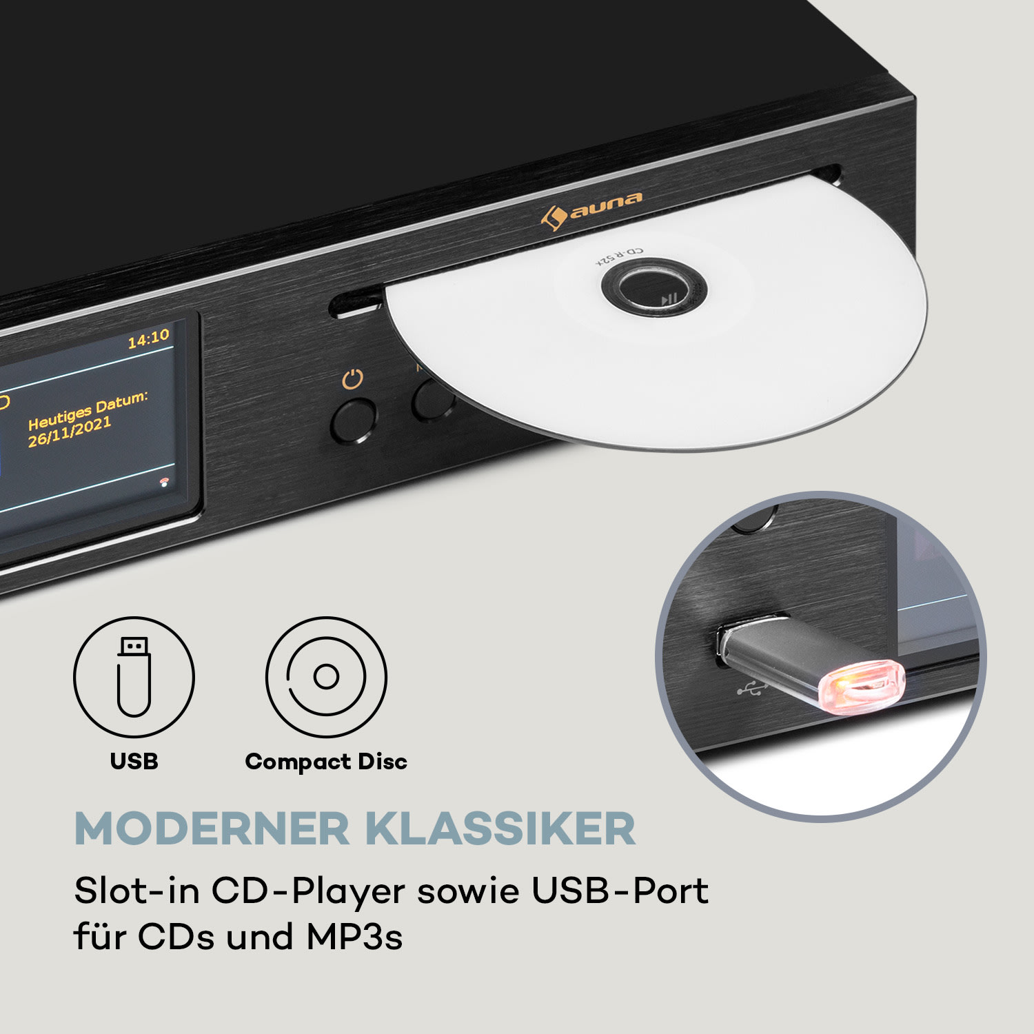 Black Star CDHiFiReceiver Verstärker CDPlayer